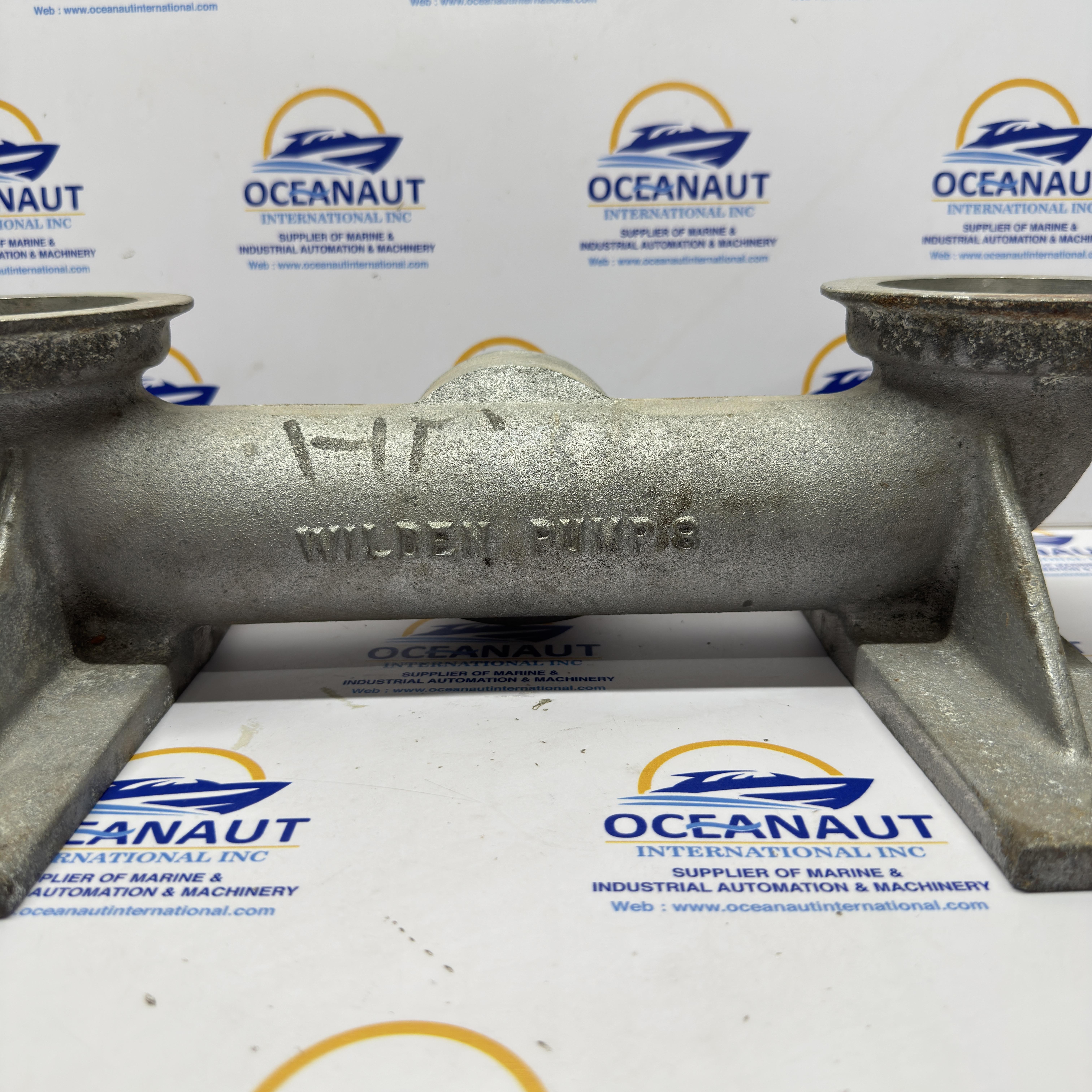 08-5080-01 Wilden Footed Inlet Manifold M8 Air Operated Double Diaphragm Pump