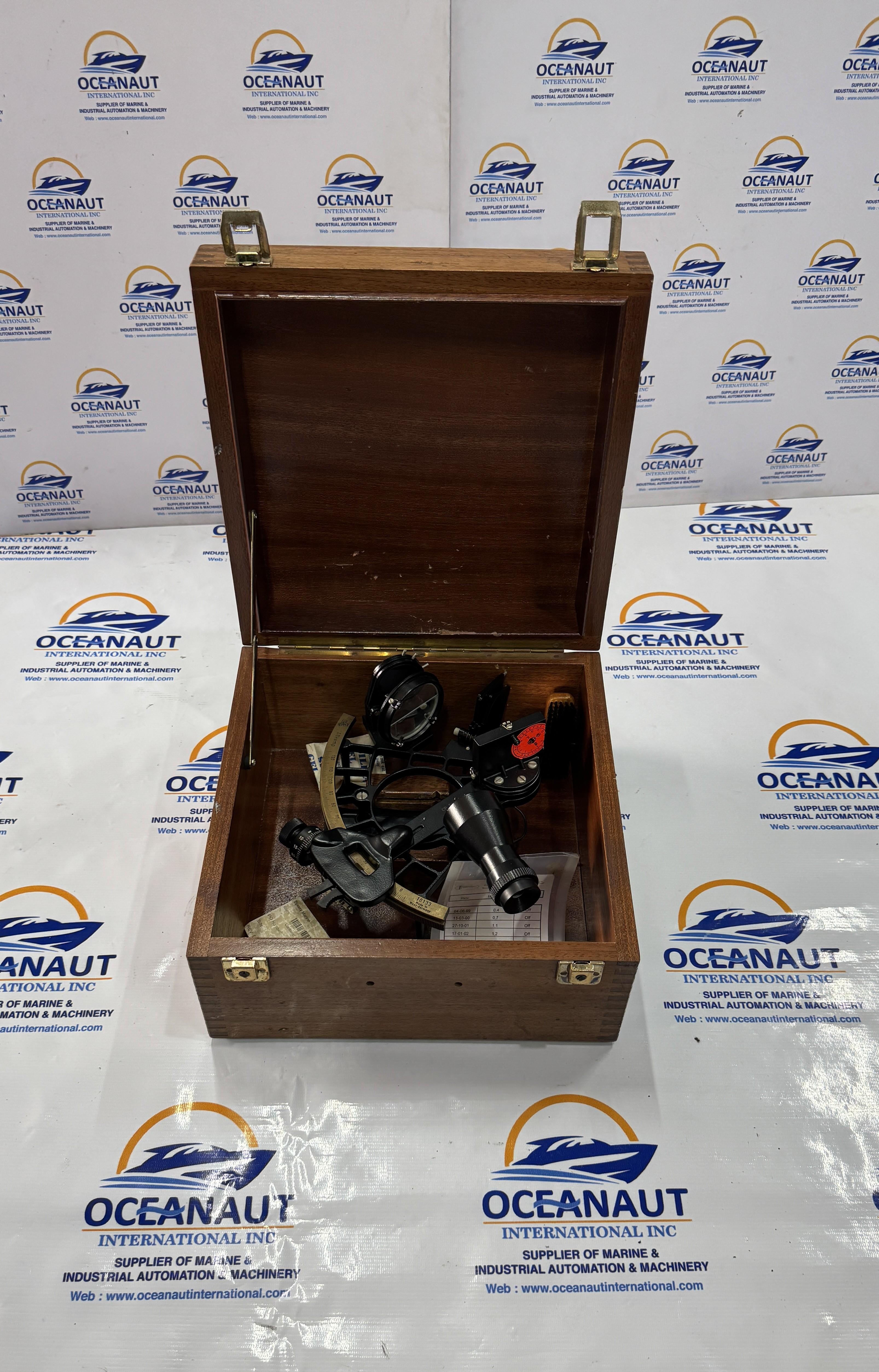 ABKAMP DHI 123/01/85 CP STANDARD SEXTANT NAUTICAL NAVIGATIONAL INSTRUMENT