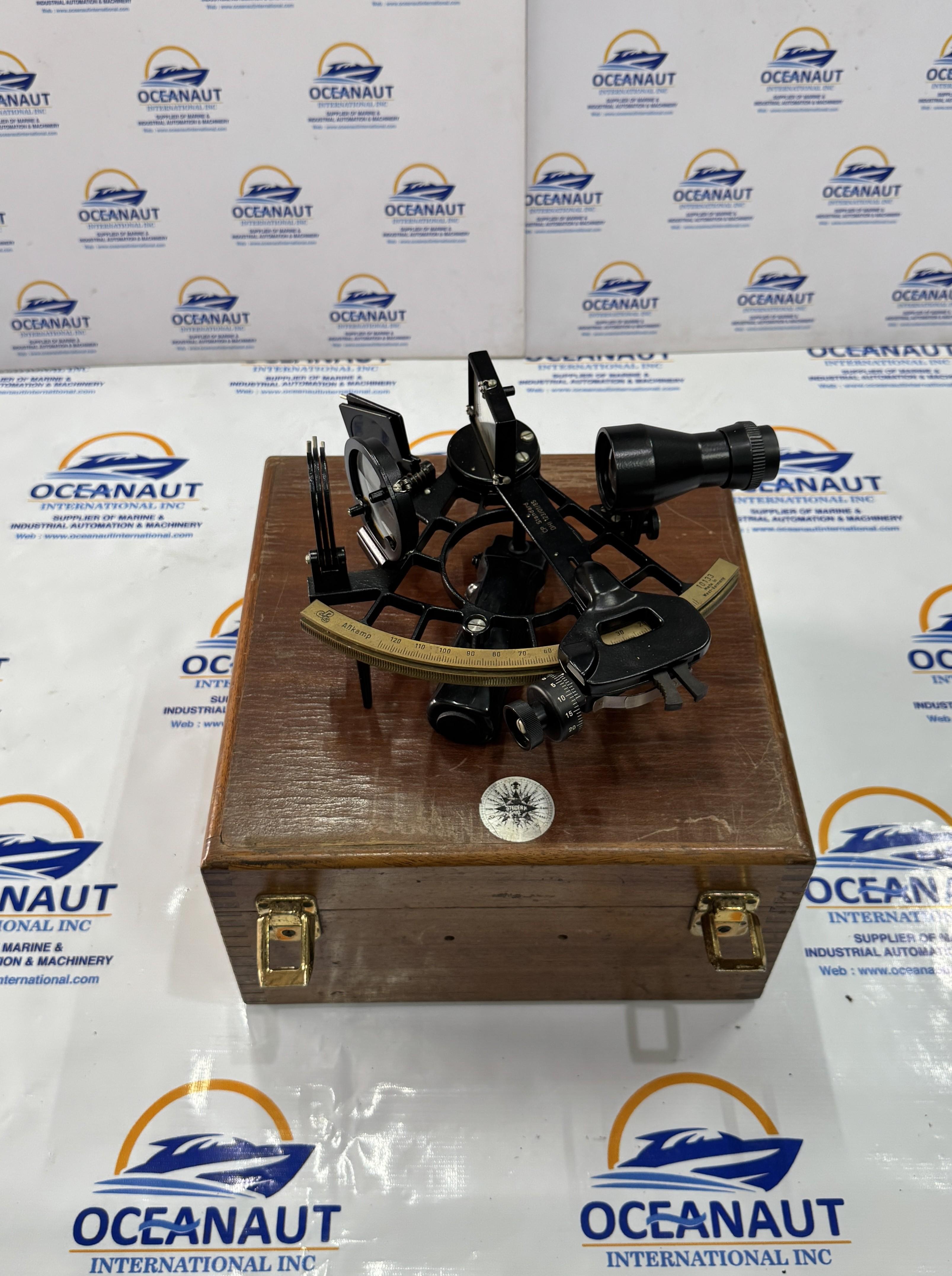 ABKAMP DHI 123/01/85 CP STANDARD SEXTANT NAUTICAL NAVIGATIONAL INSTRUMENT