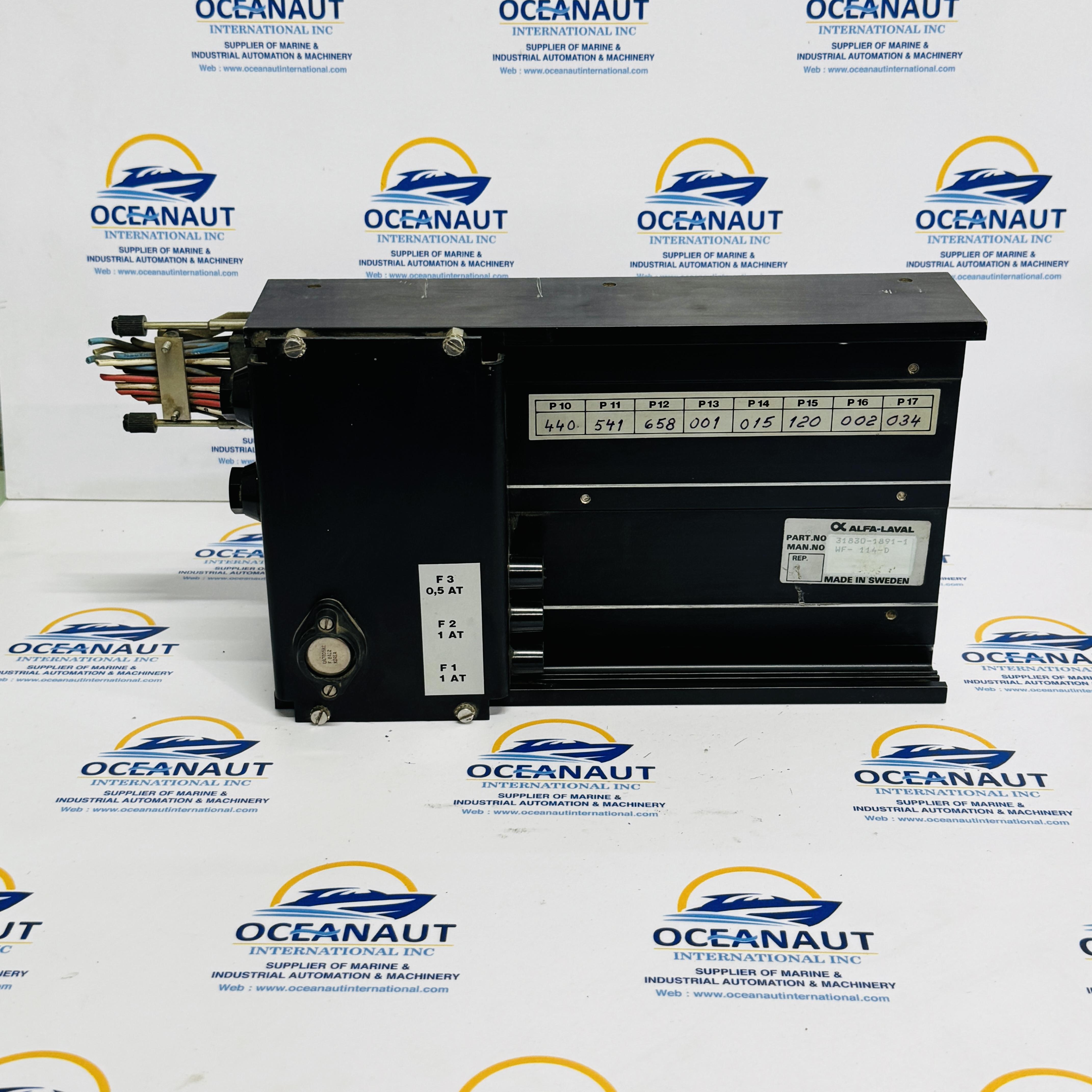 Alfa-laval 31830-1891-1 control module 31830-1889-2
