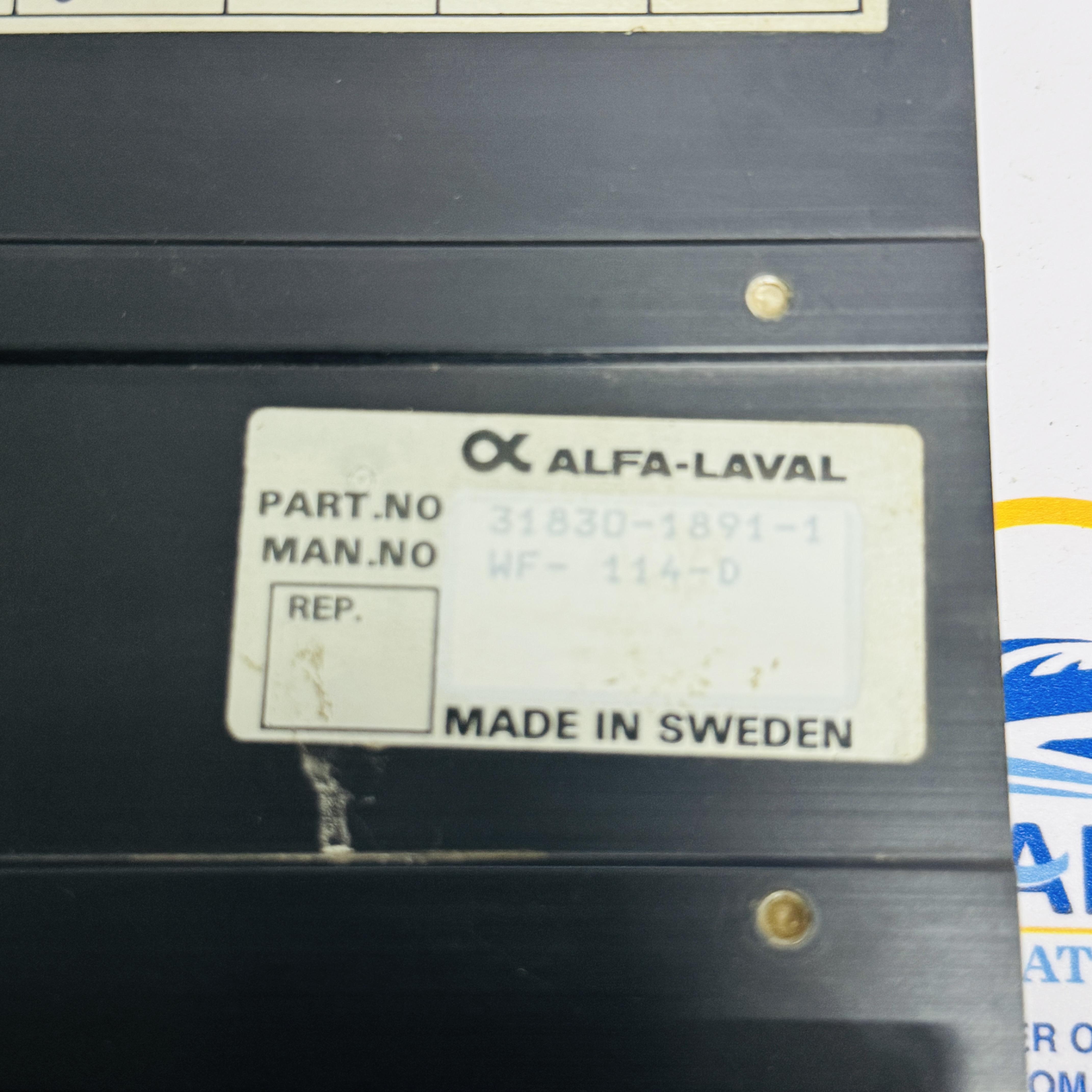 Alfa-laval 31830-1891-1 control module 31830-1889-2