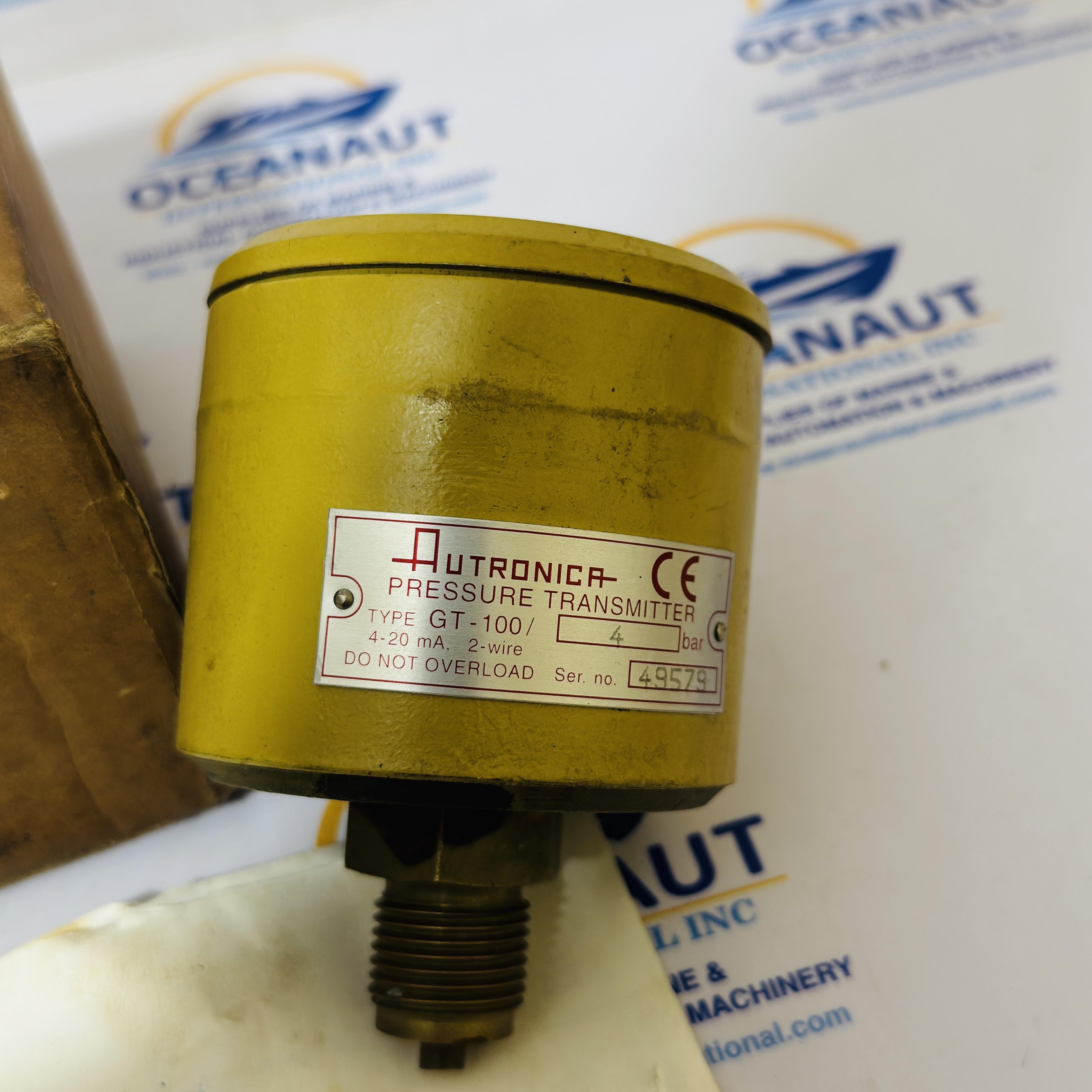 AUTRONICA GT-100/4 BAR PRESSURE TRANSMITTER