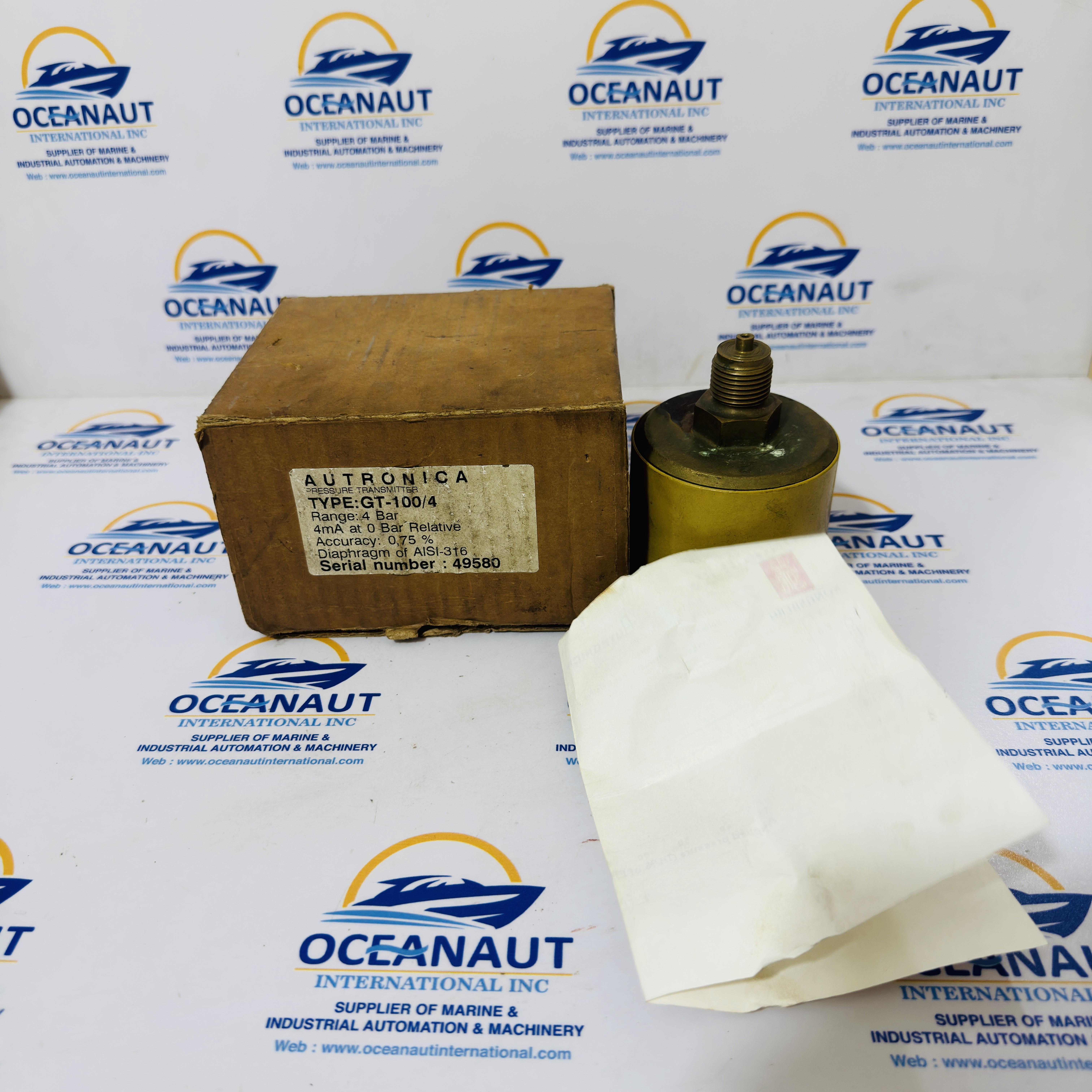 AUTRONICA GT-100/4 BAR PRESSURE TRANSMITTER