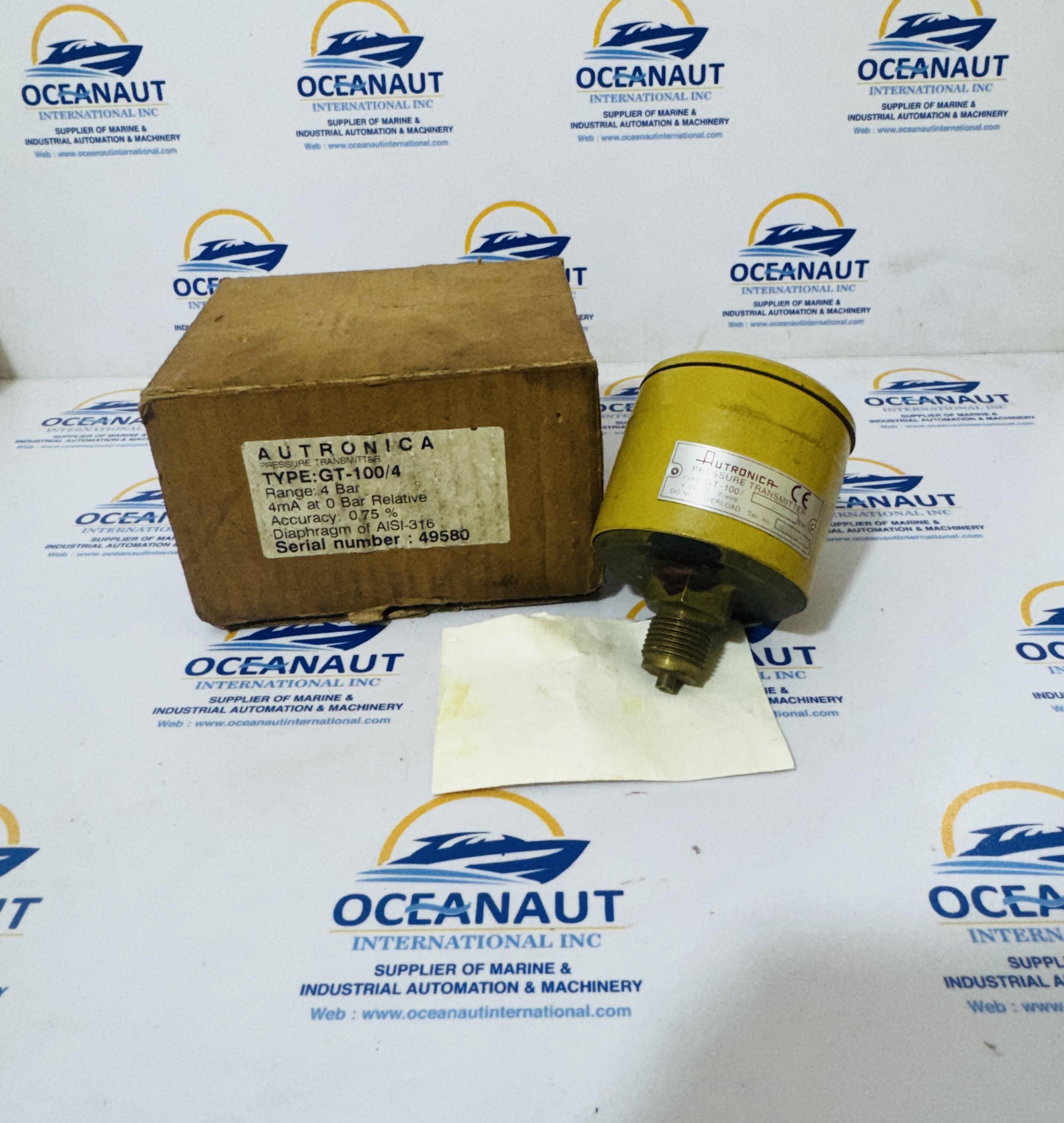 AUTRONICA GT-100/4 BAR PRESSURE TRANSMITTER