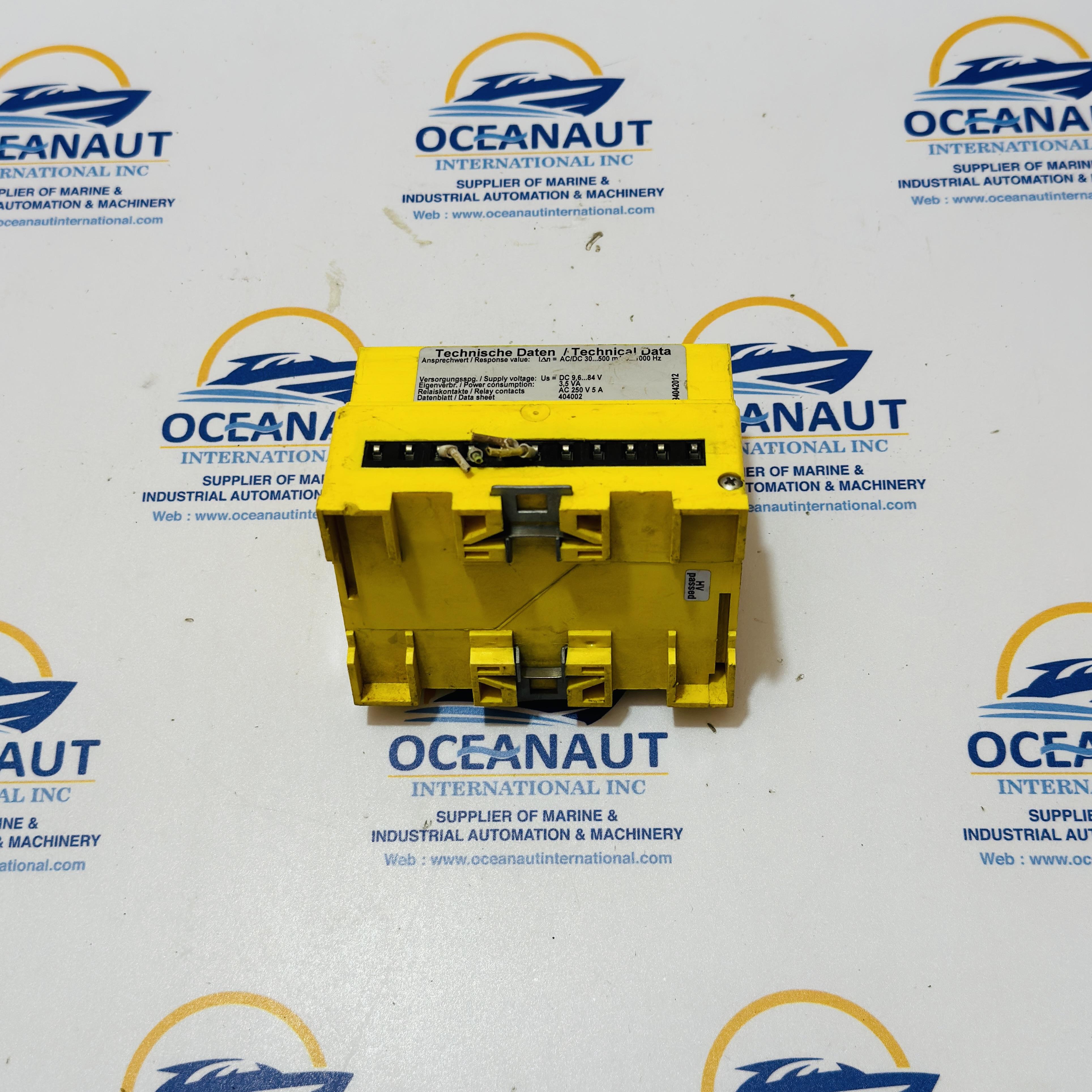 Bender RCMA472LY-21 Residual Current Monitor 30…500ma 0…1000hz