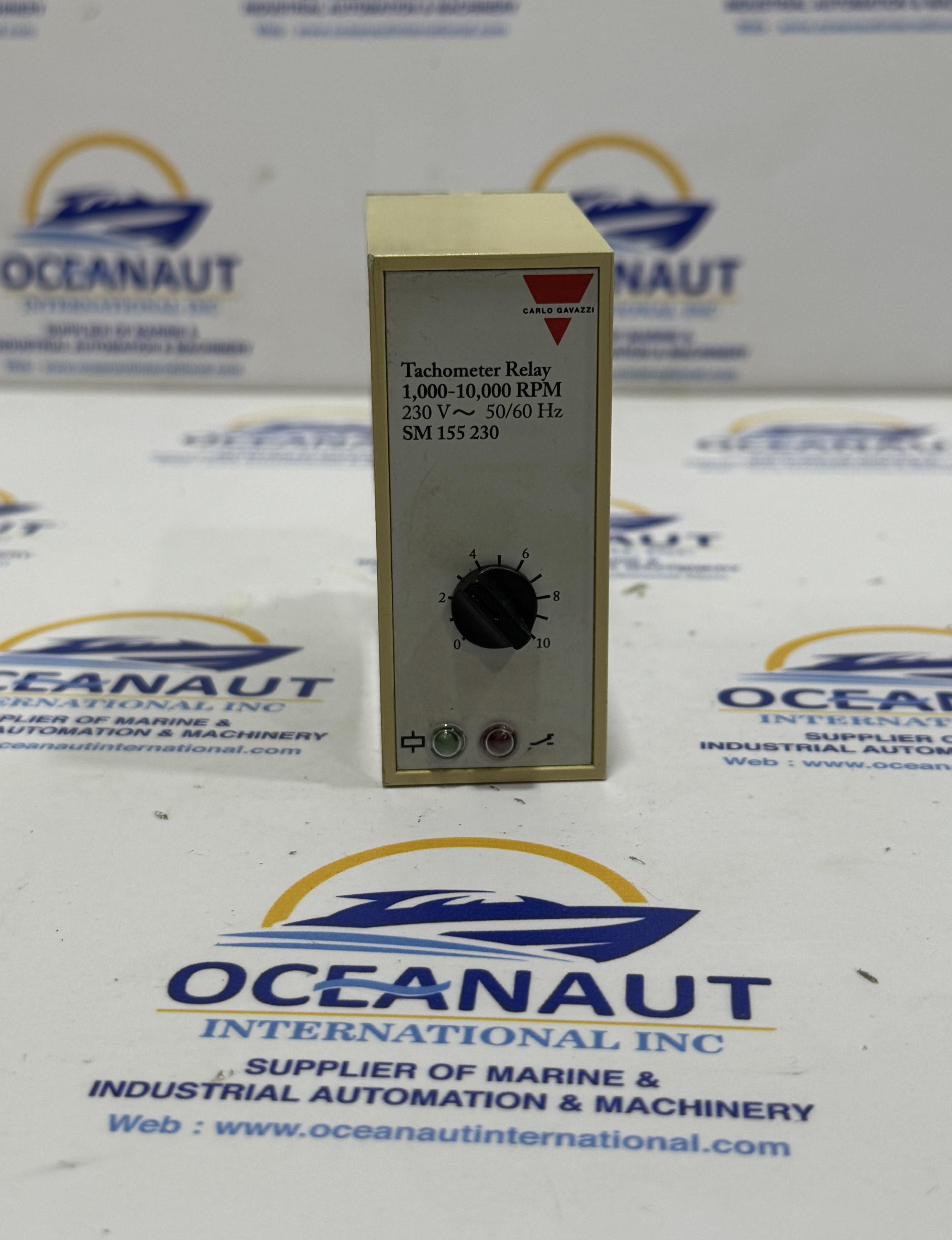 Carlo Gavazzi SM 155 230 Speedometer Relay 230v~ 50/60hz