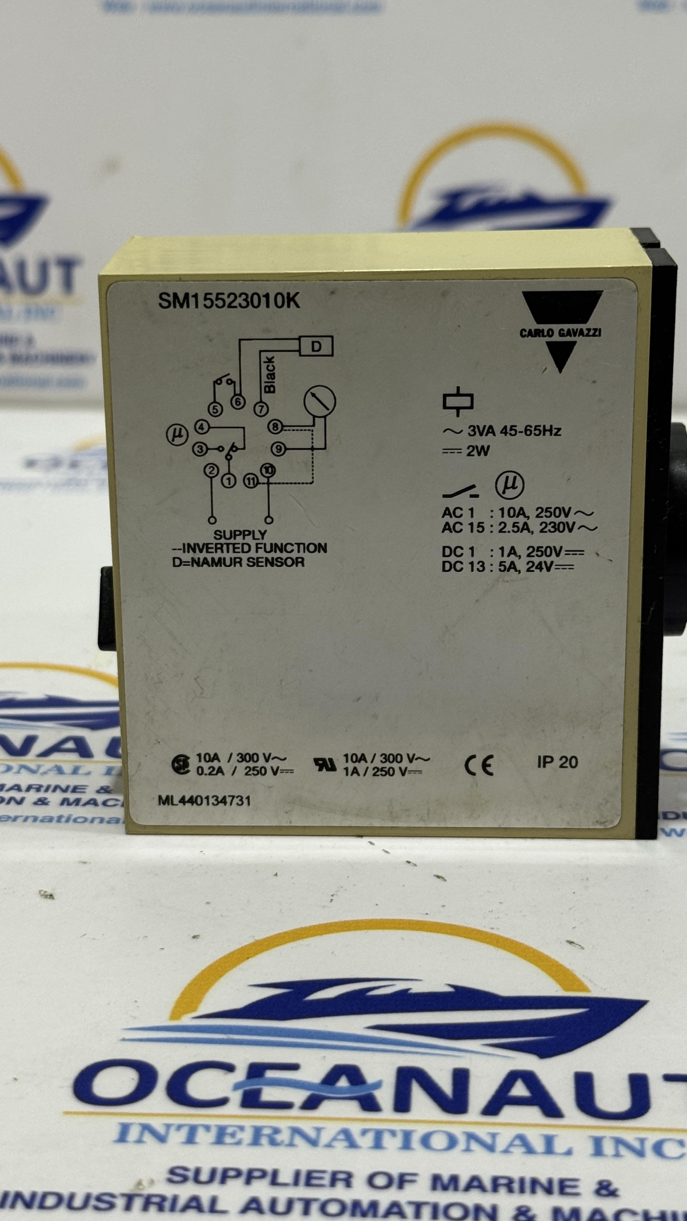 Carlo Gavazzi SM 155 230 Speedometer Relay 230v~ 50/60hz