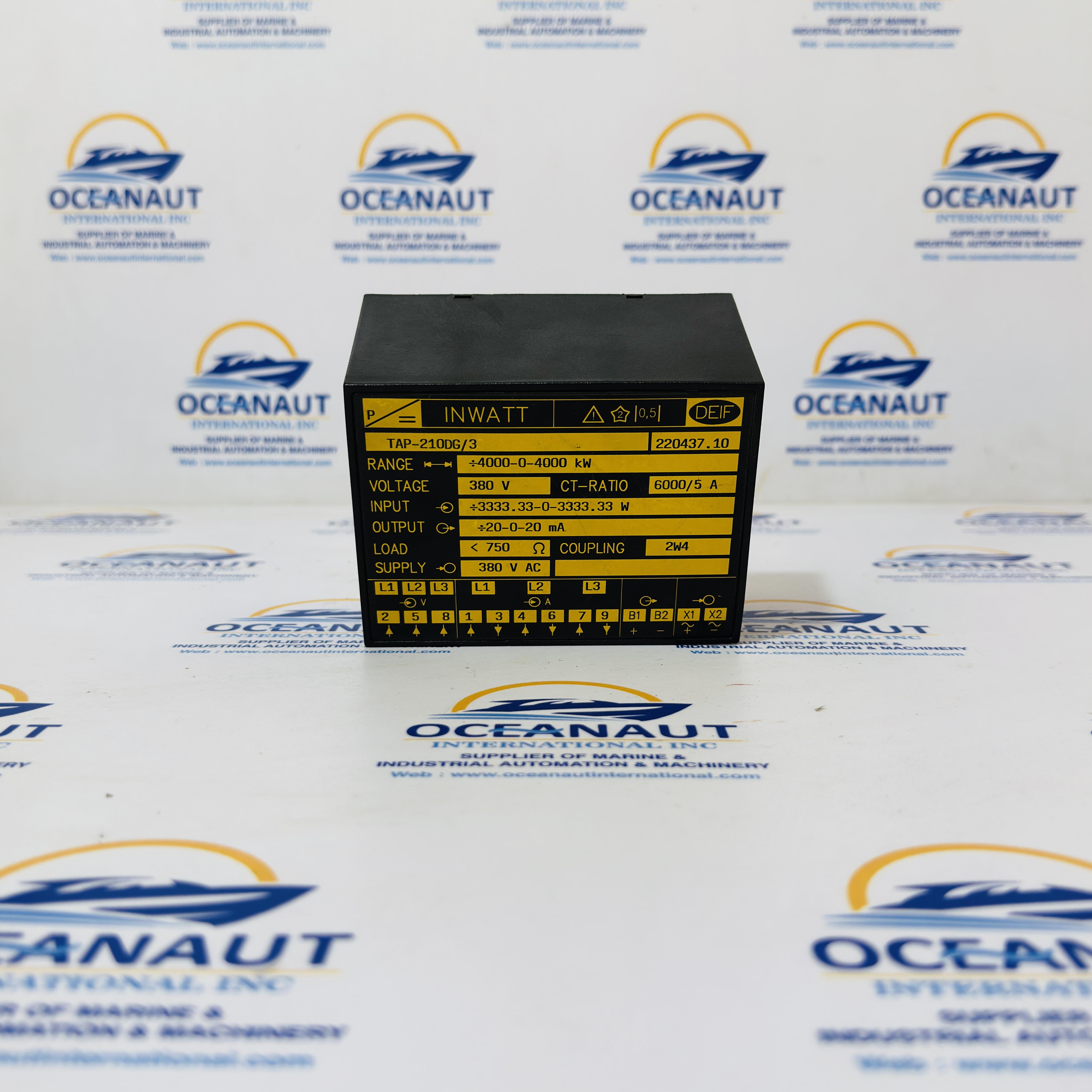 Deif Tap 210DG/3 Inwatt Transducer 220437.10 380V AC