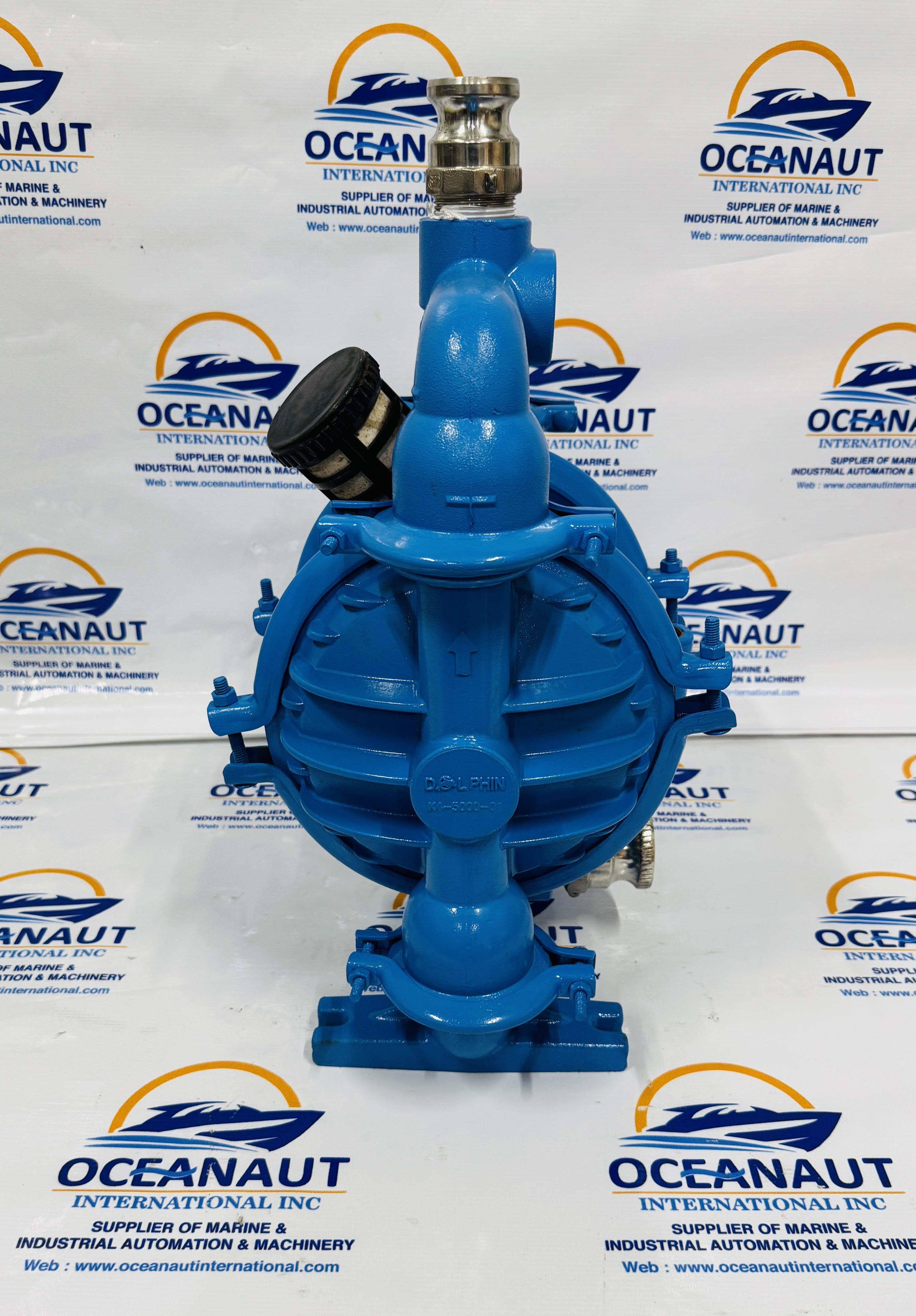 DOLPHIN M4 1.5' DIAPHRAGM PUMP ALUMINUM BODY K4/AAA/SN/SN/SN/C