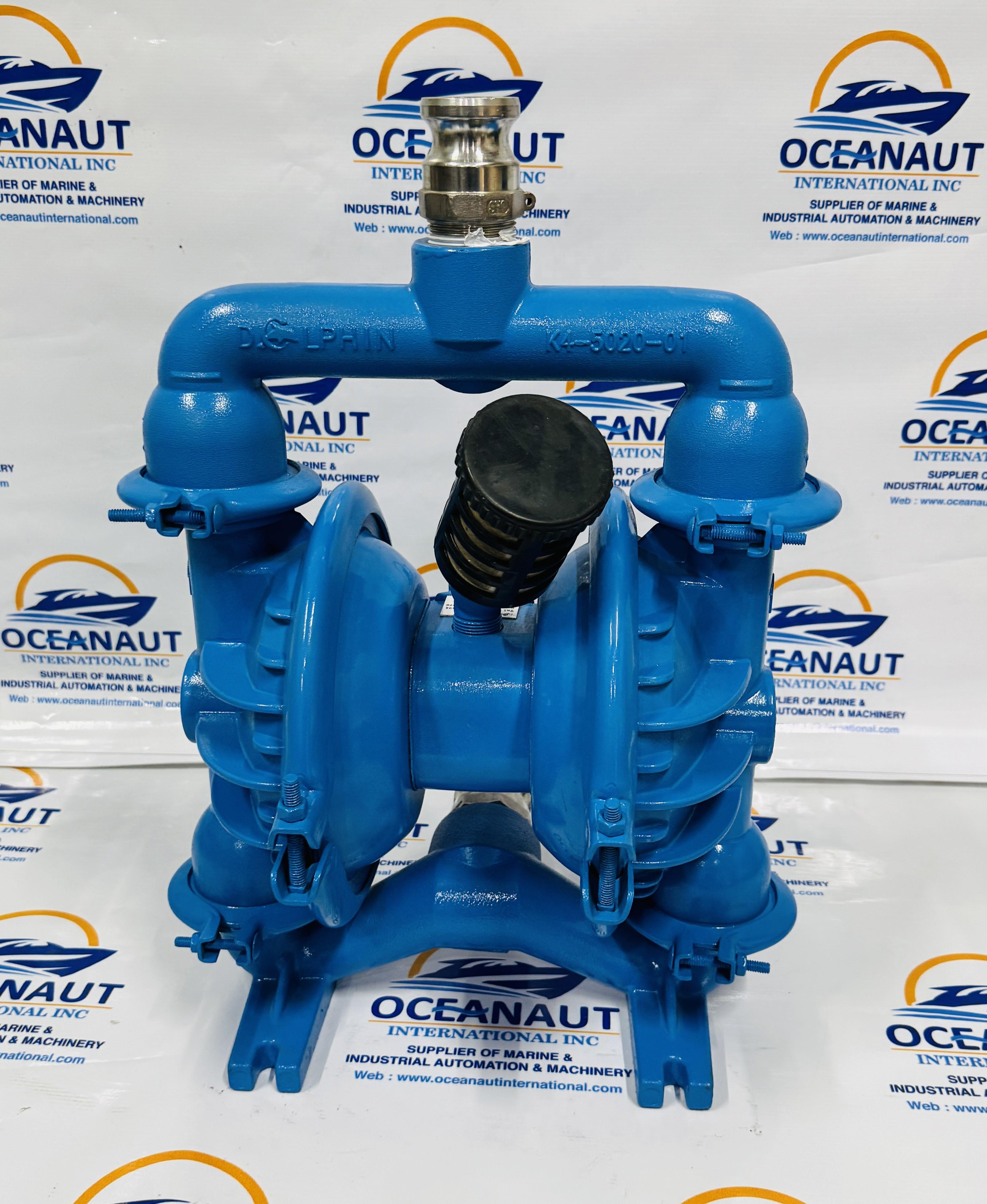 DOLPHIN M4 1.5' DIAPHRAGM PUMP ALUMINUM BODY K4/AAA/SN/SN/SN/C