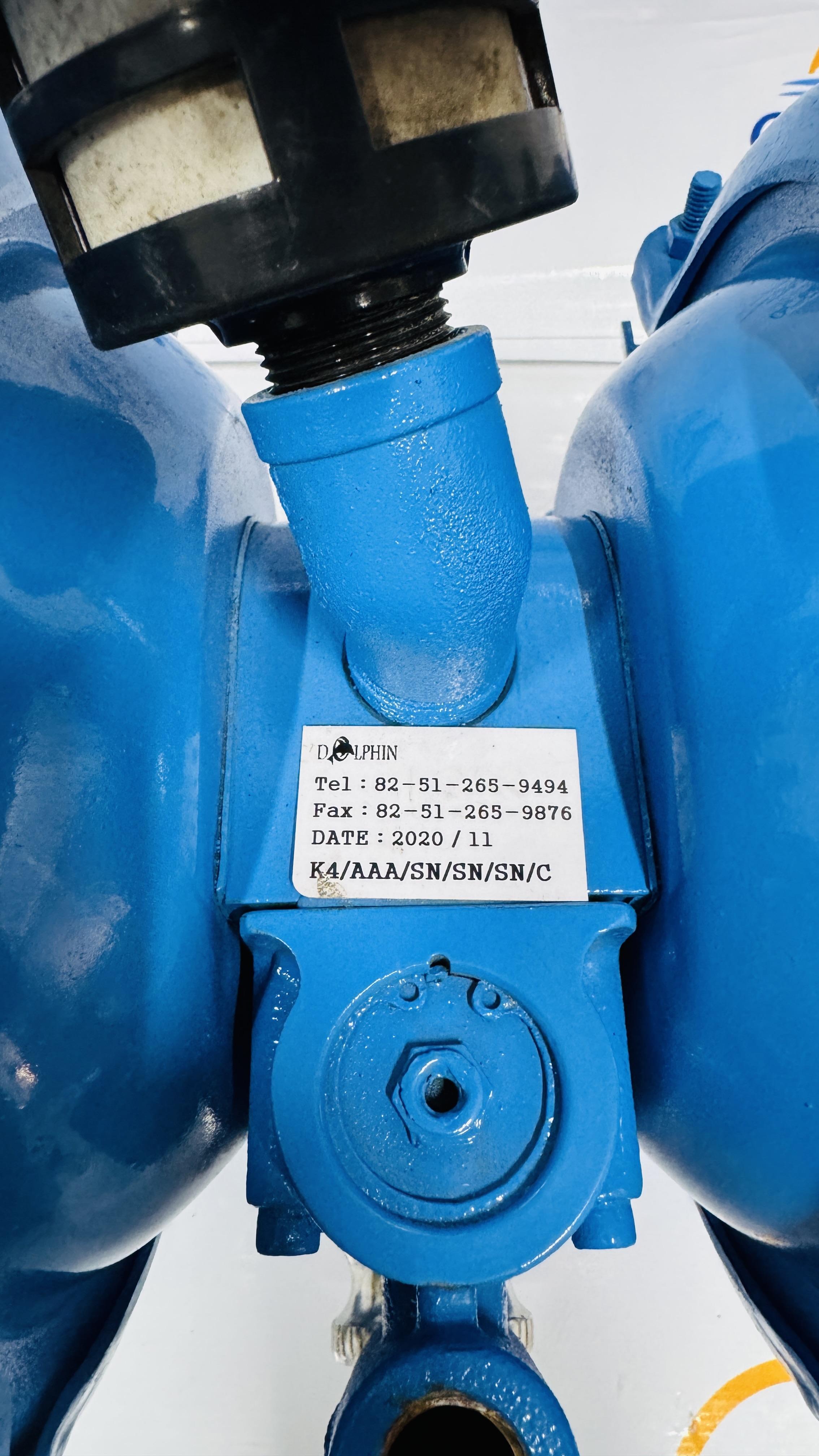 DOLPHIN M4 1.5' DIAPHRAGM PUMP ALUMINUM BODY K4/AAA/SN/SN/SN/C