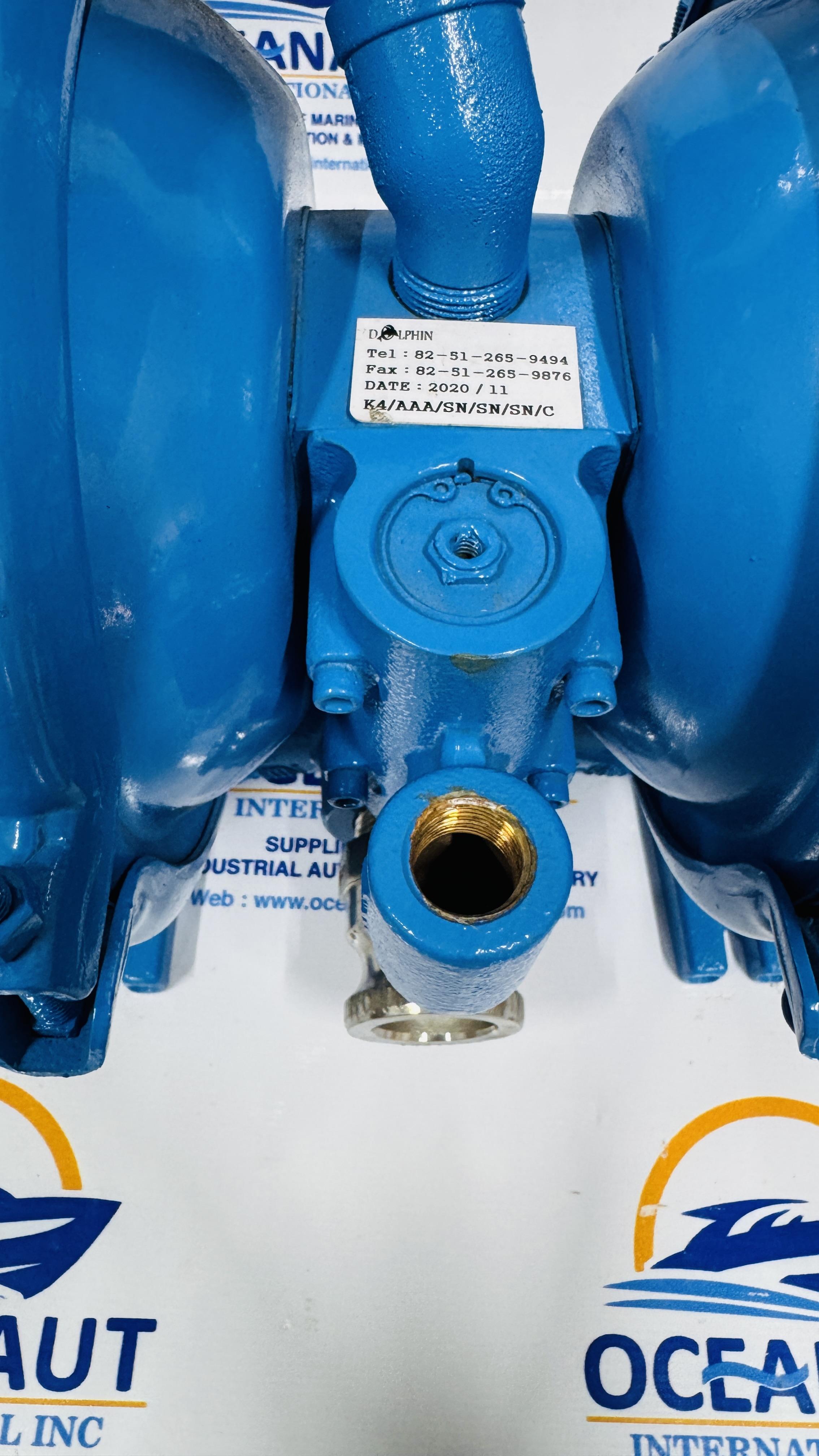 DOLPHIN M4 1.5' DIAPHRAGM PUMP ALUMINUM BODY K4/AAA/SN/SN/SN/C