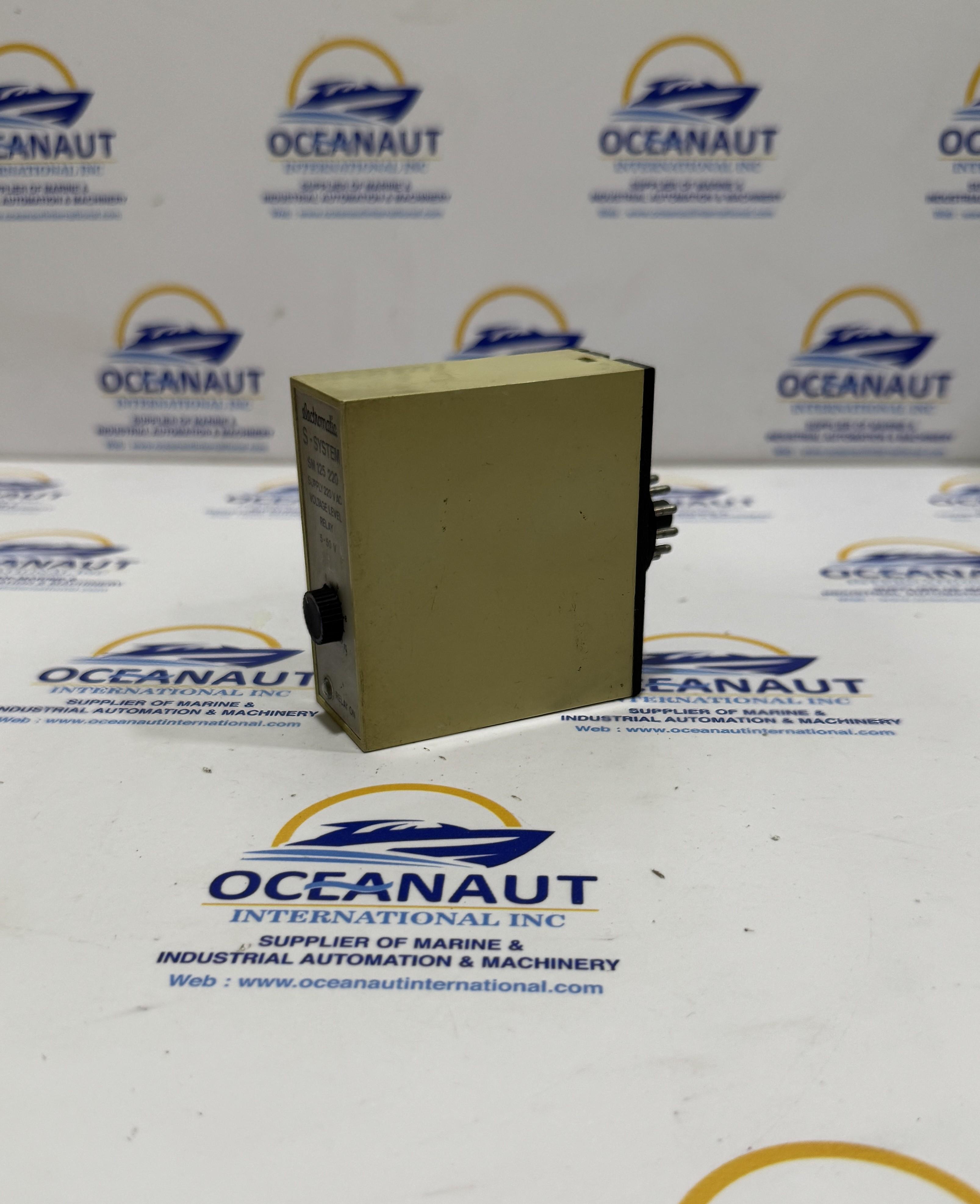 Electromatic S-System SM 125 220 Voltage Level Relay 220V AC