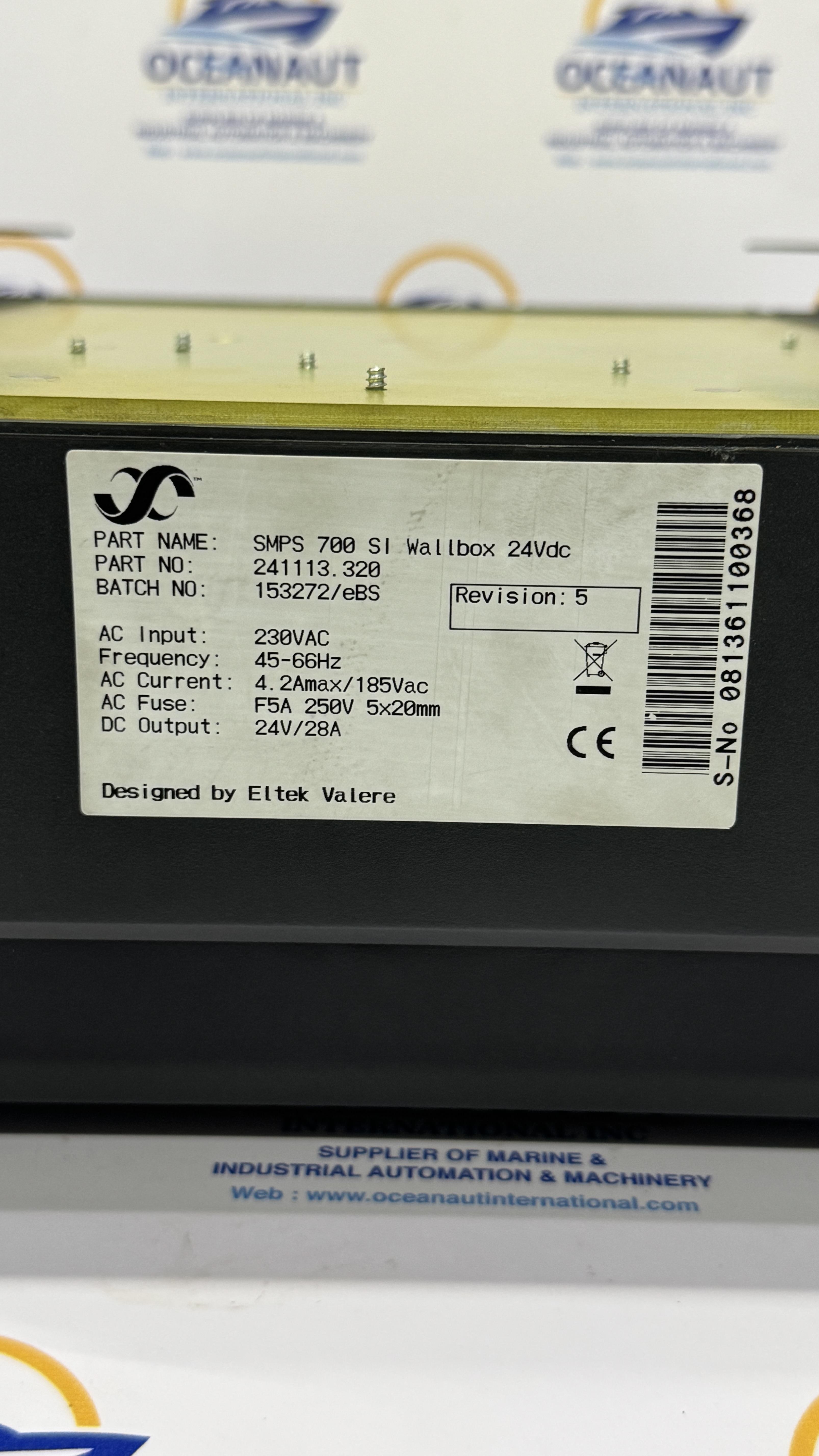 ELTEK SMPS 700 SI WALLBOX 241113.320 24VDC