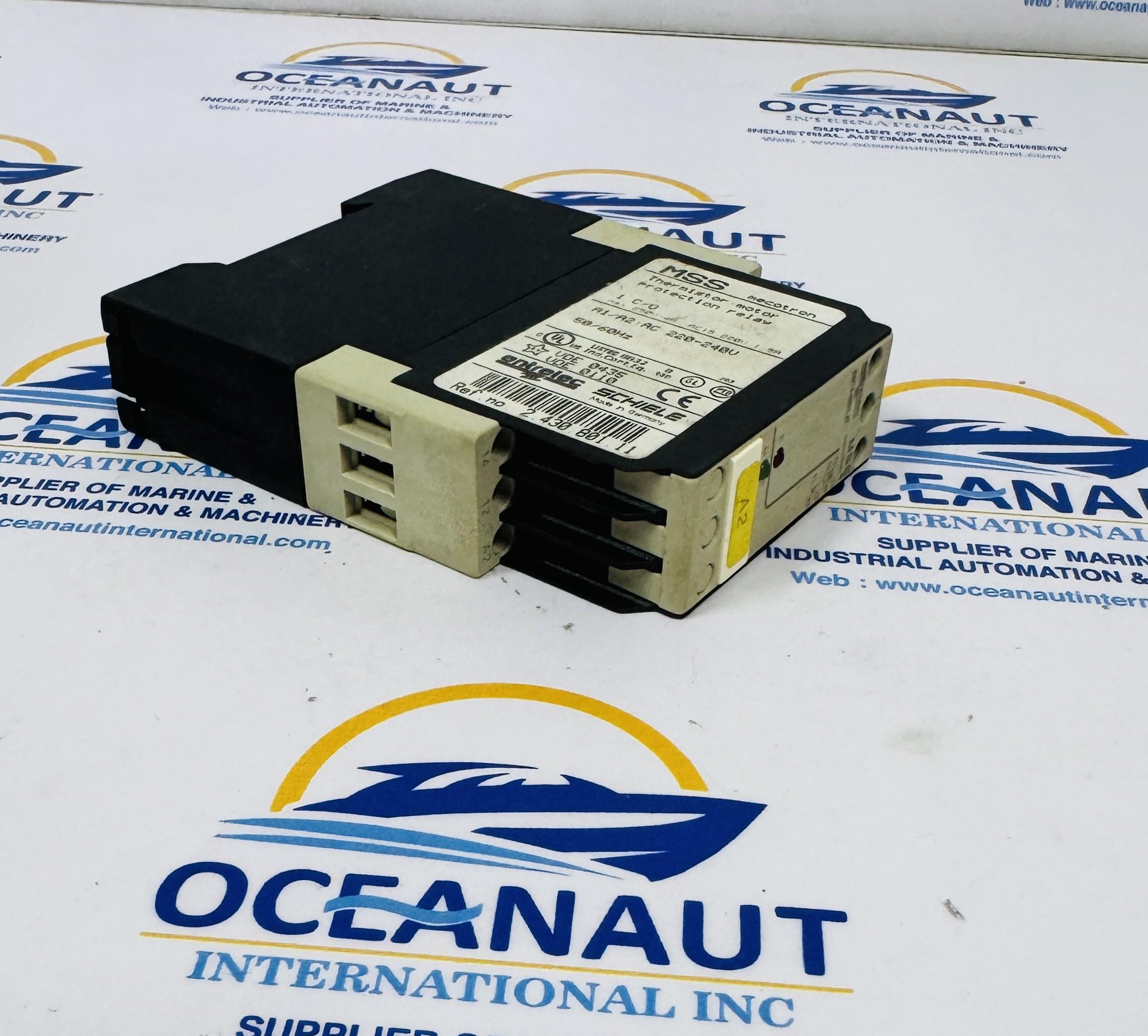 Entrelec Mss Mecotron Thermistor Motor Protection Relay AC 220-240V 50/60H