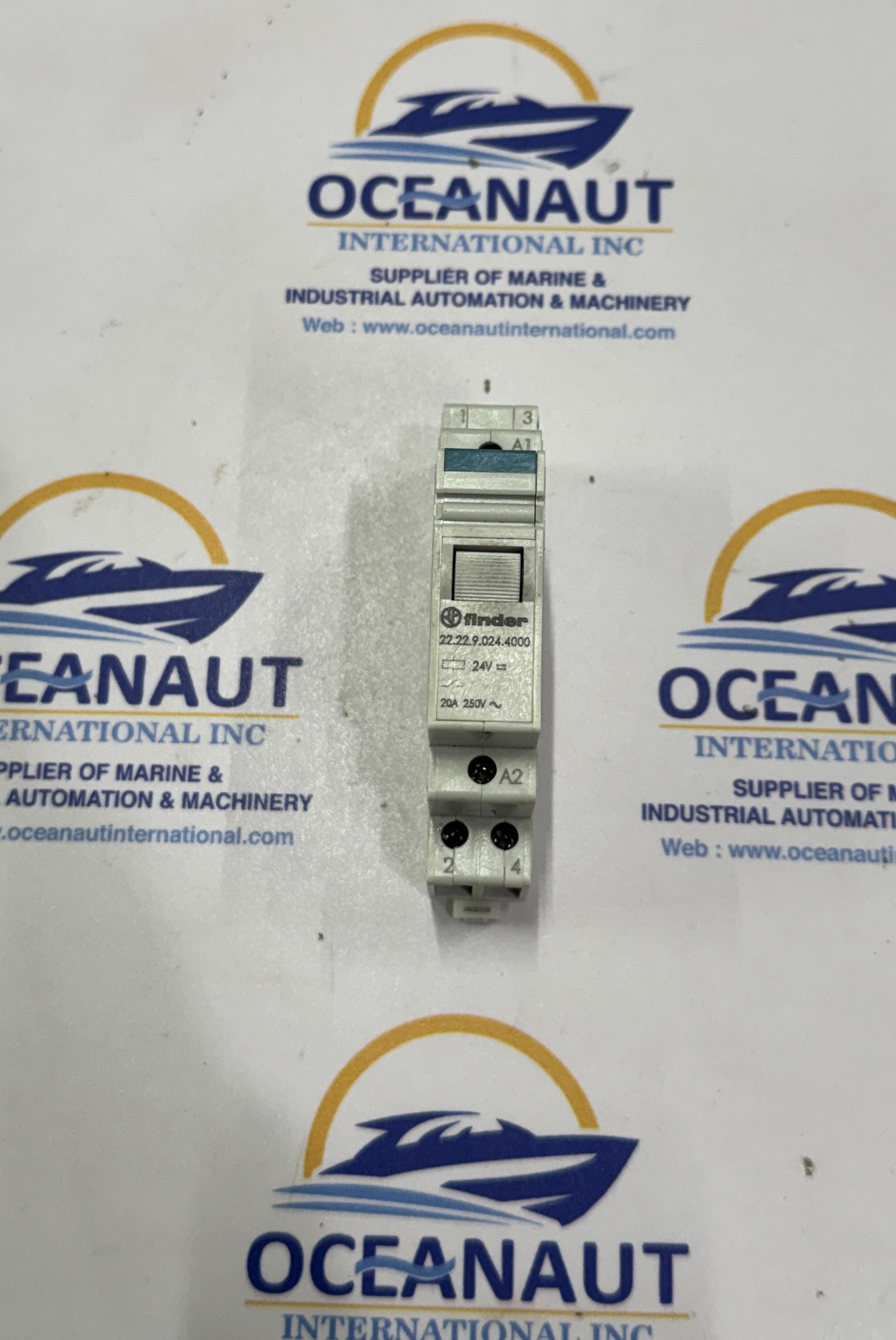 Finder 22.22.9.024.4000 Relay - Double phase switch