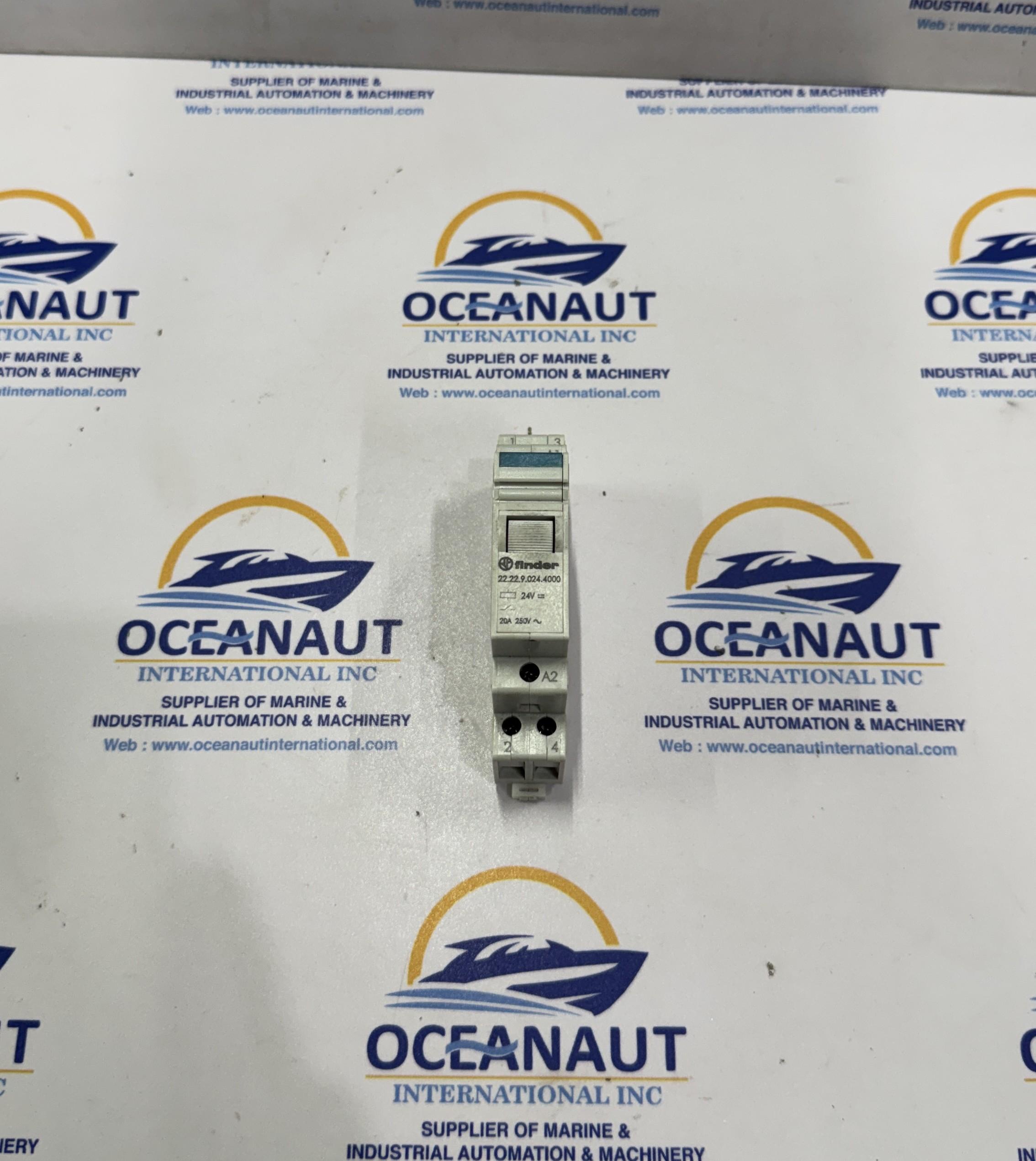 Finder 22.22.9.024.4000 Relay - Double phase switch