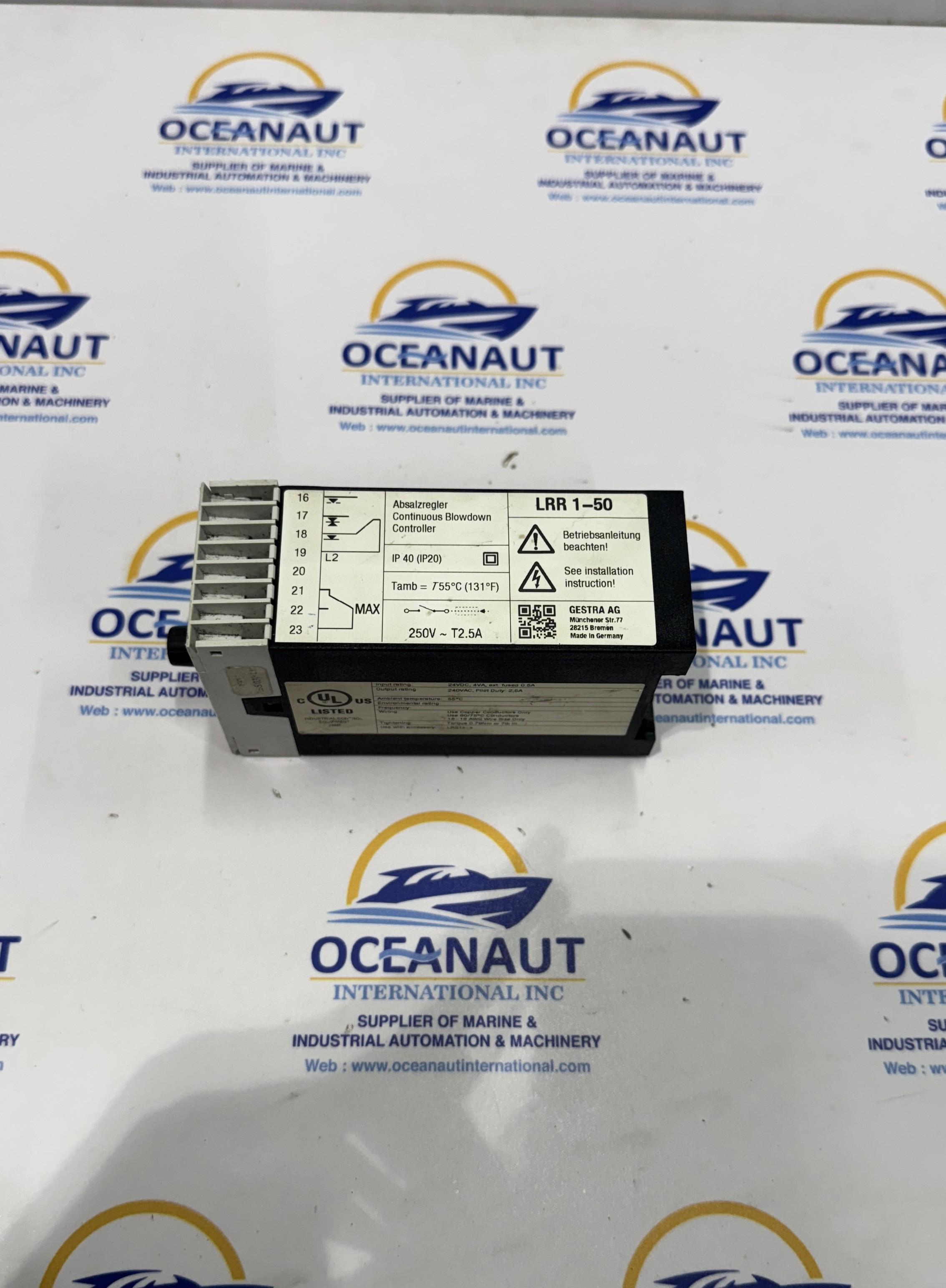 GESTRA LRR 1-50 CONDUCTIVITY LIMIT SWITCH