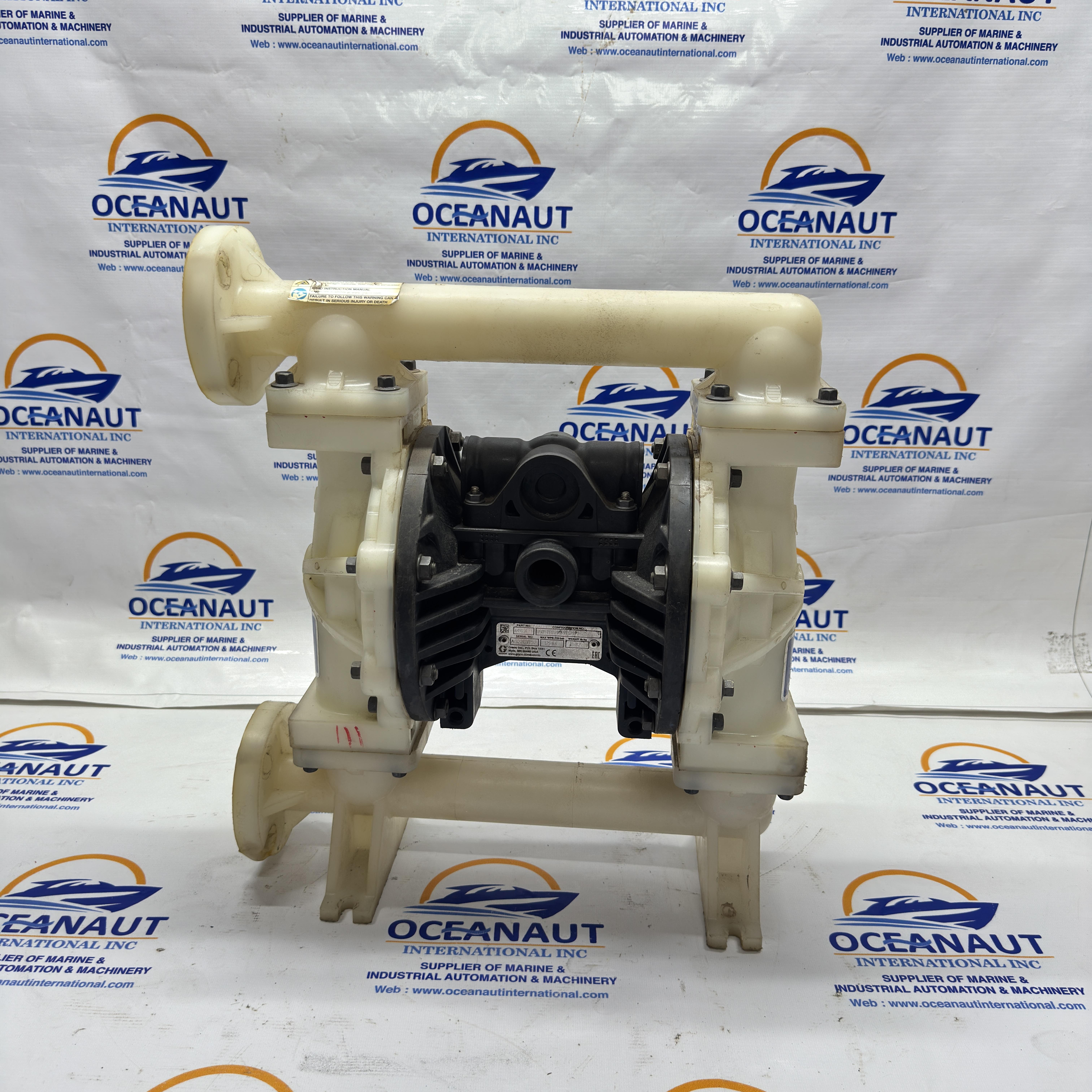 Graco 649034 Husky 1050 Plastic Air-Operated Double Diaphragm Pump