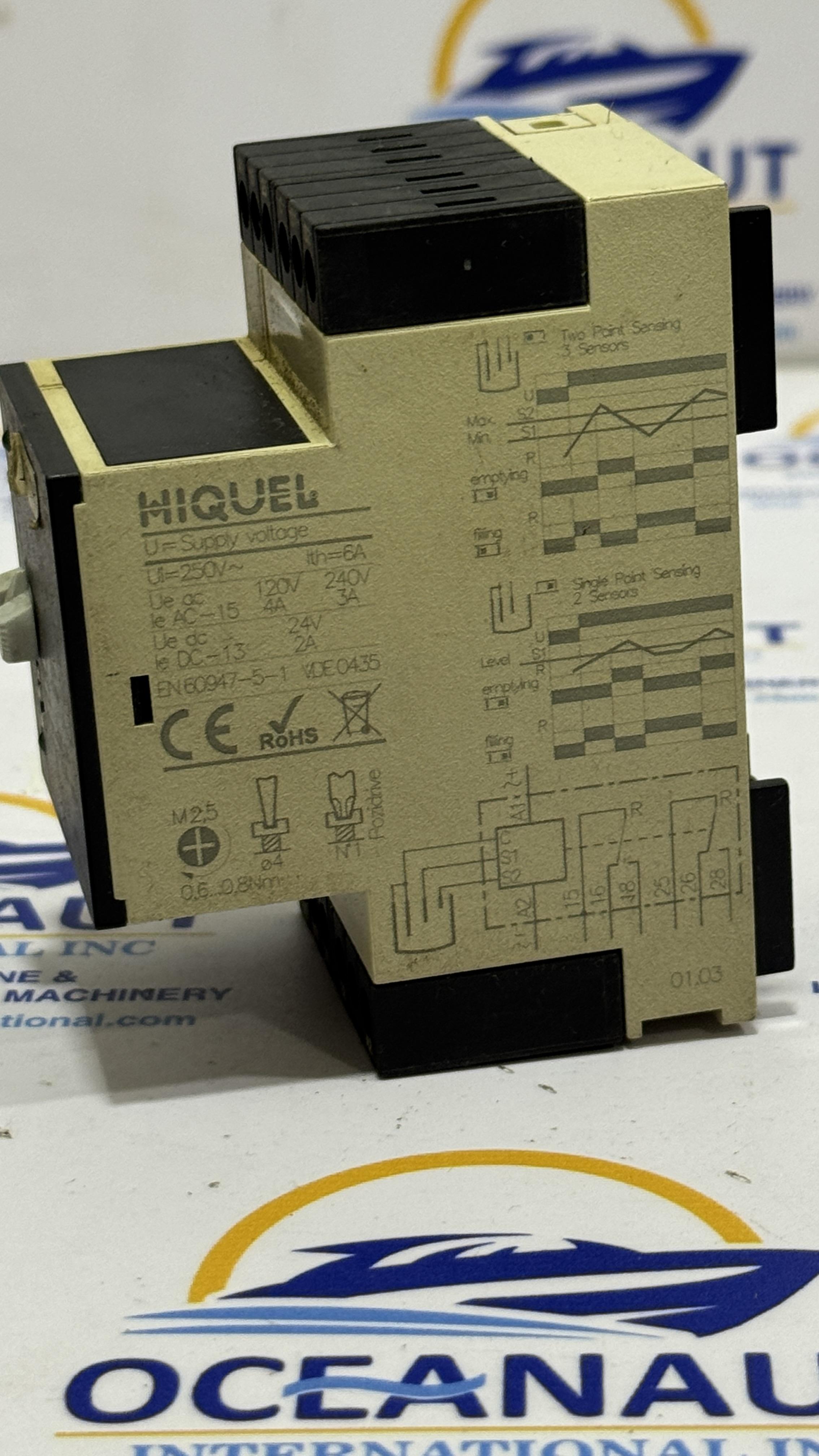 Hiquel TCL V3.01 25vdc Level Control