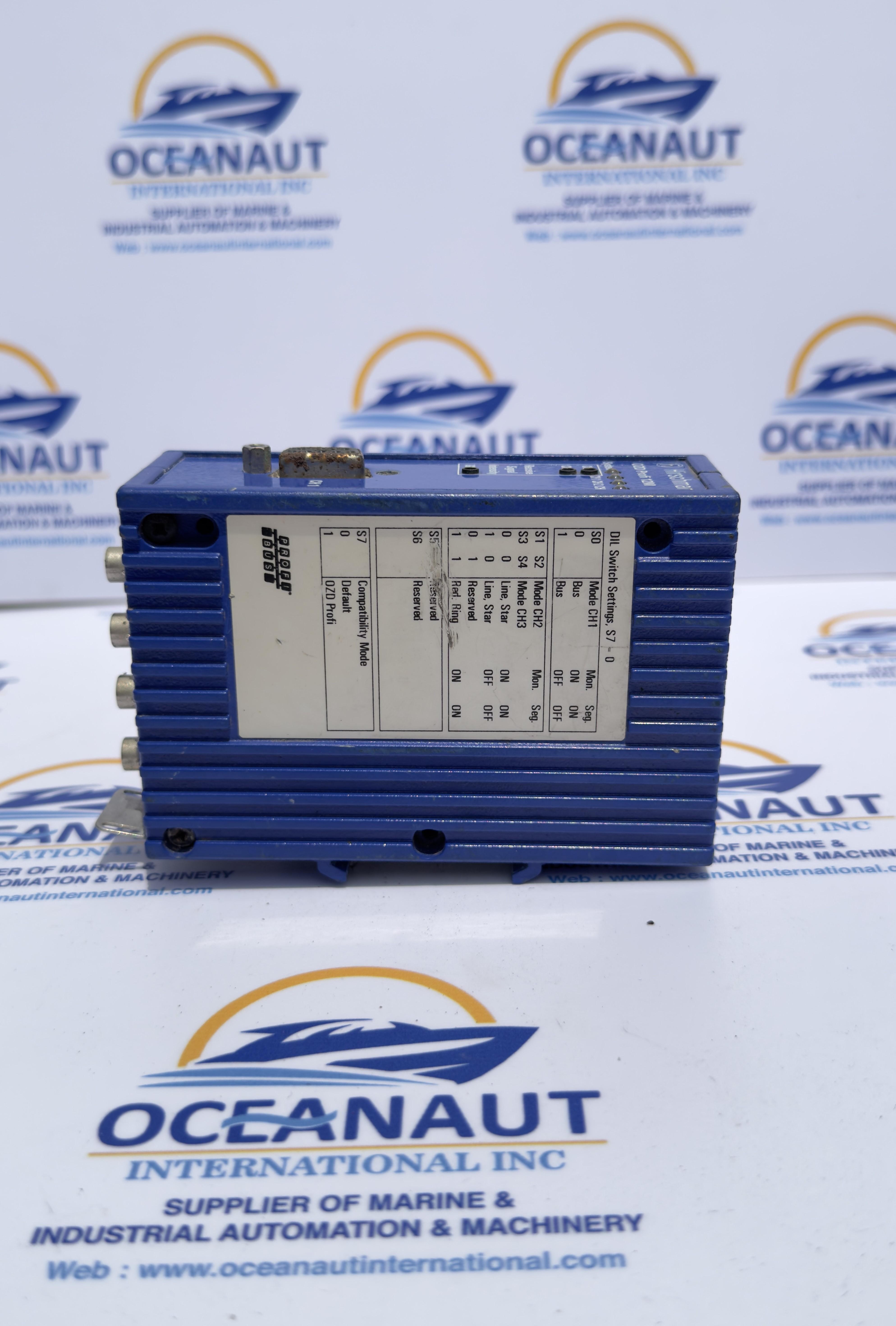 HIRSCHMANN OZD PROFI 12M G12 FIBEROPTIC MODULE PROFIBUS