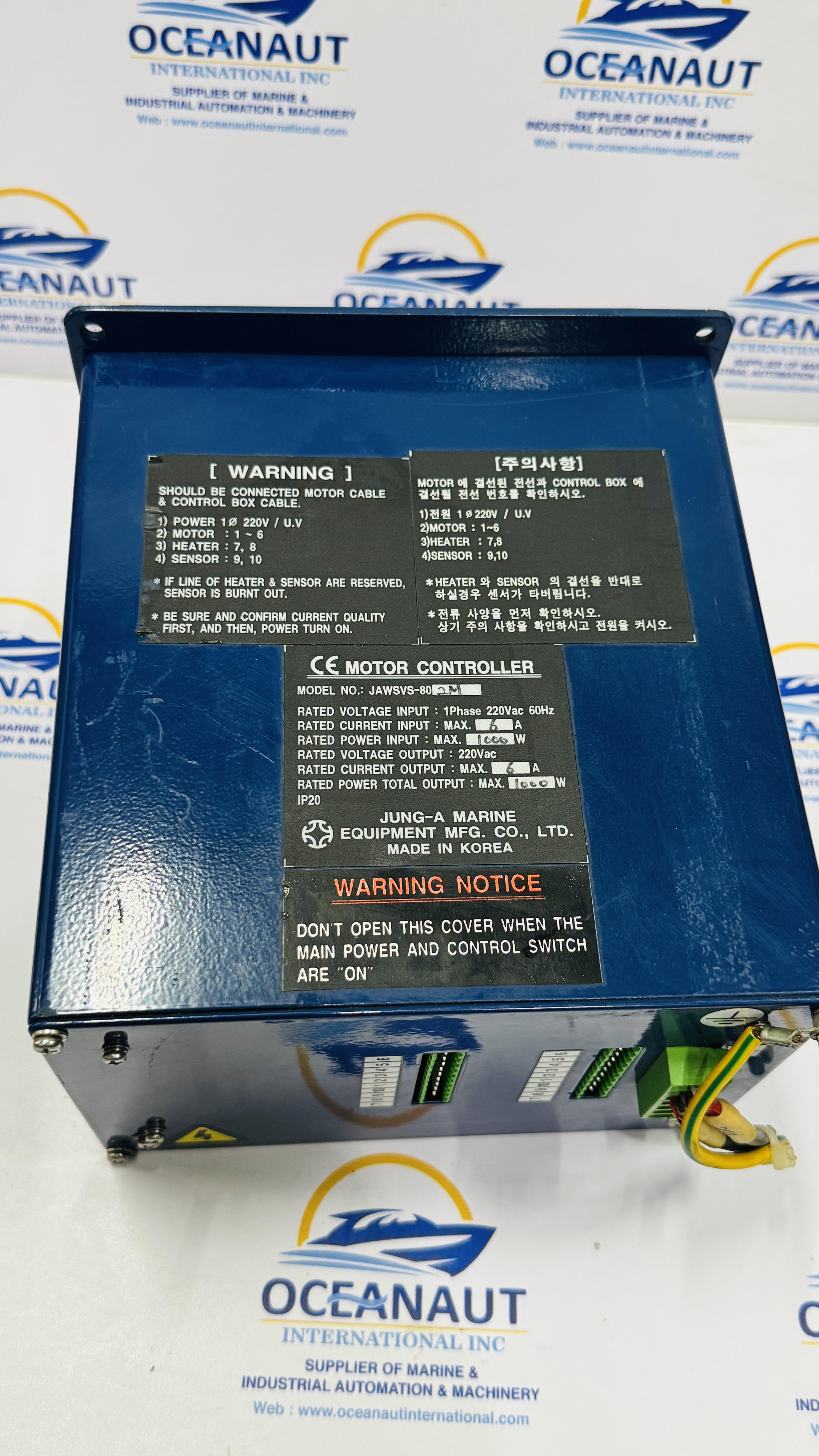 JUNG-A MARINE JAWSVS-802M SERIES-802M WIPER MOTOR CONTROLLER