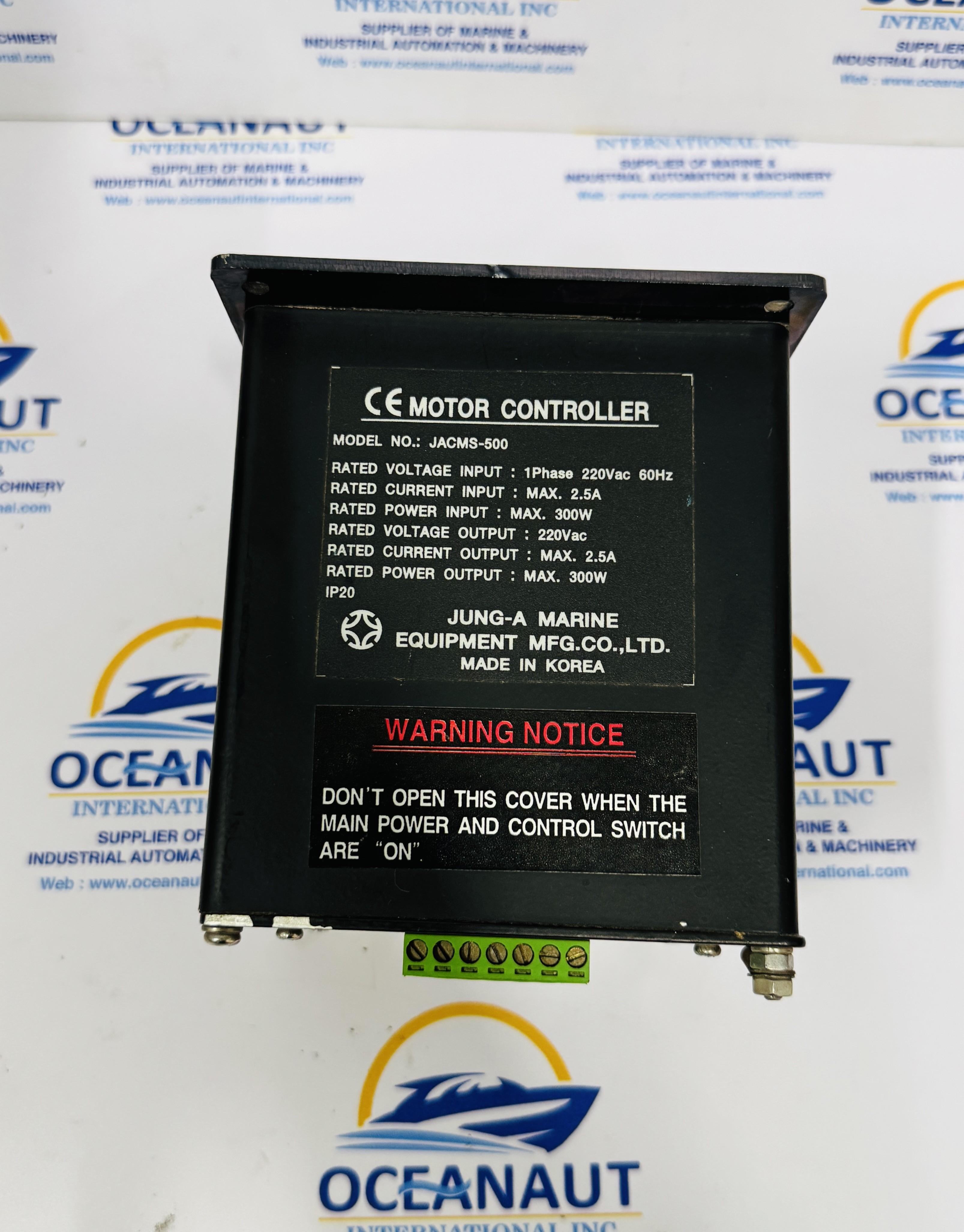 Jung-A Marine Wiper Control Series-500 Motor Controller Module C.V.S. CONTROL