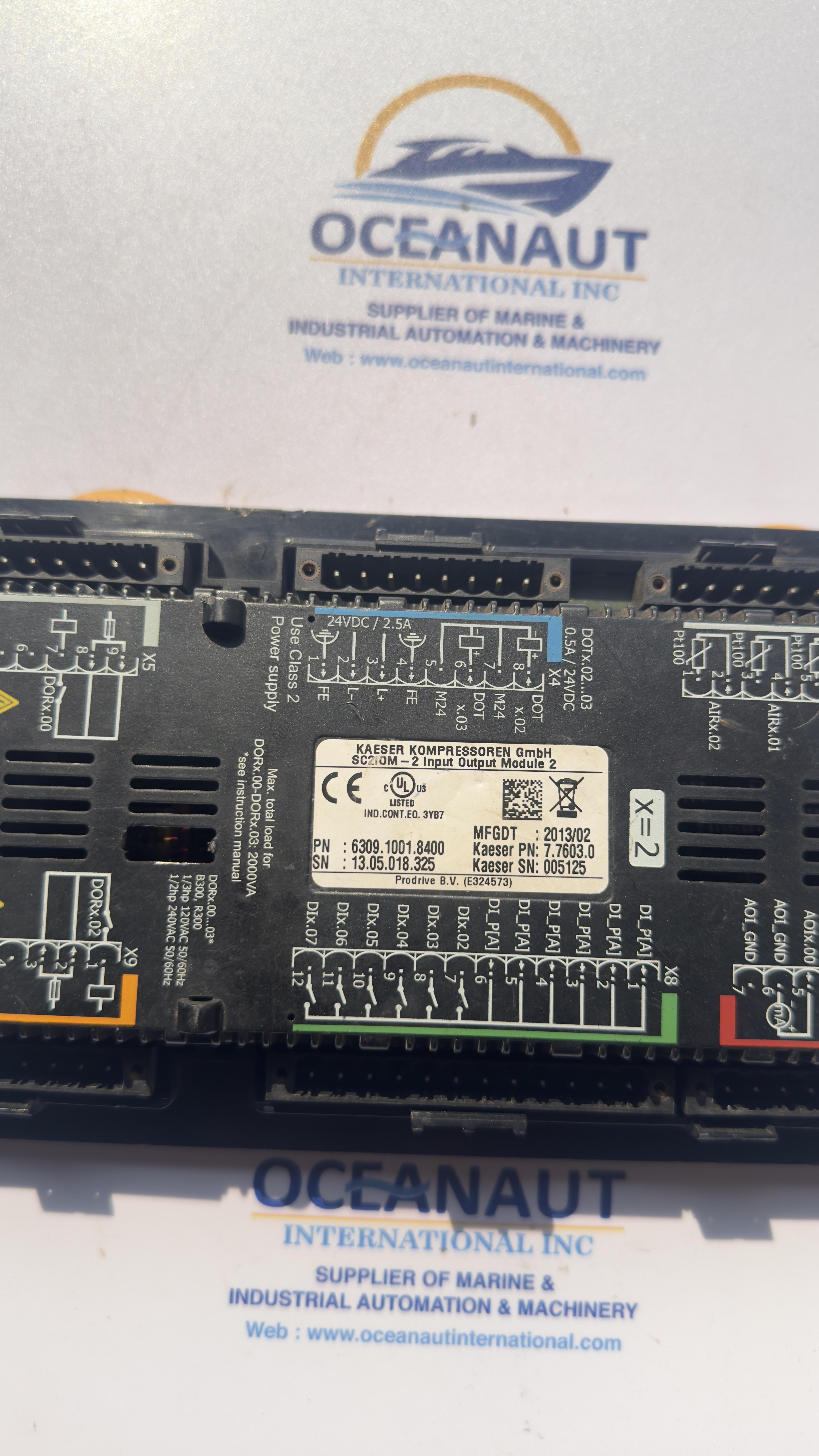 Kaeser kompresser SCIOM-2 Input Output Module 2 PN 6309.1001.8400