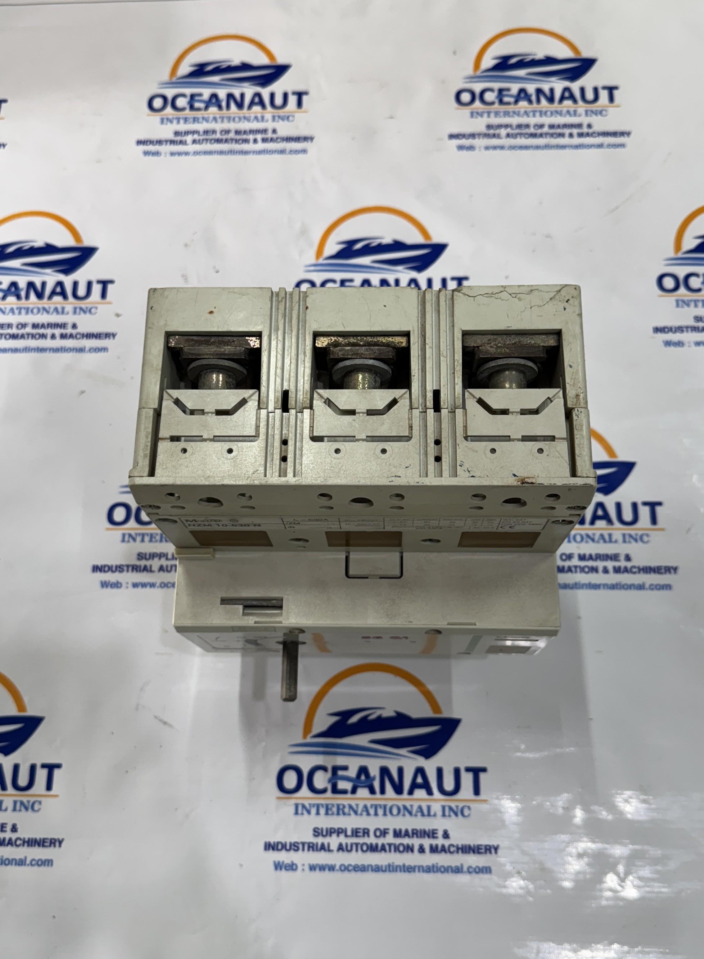 KLOCKNER MOELLER CIRCUIT BREAKER MOLDED CASE ZMV-630-NZM 10