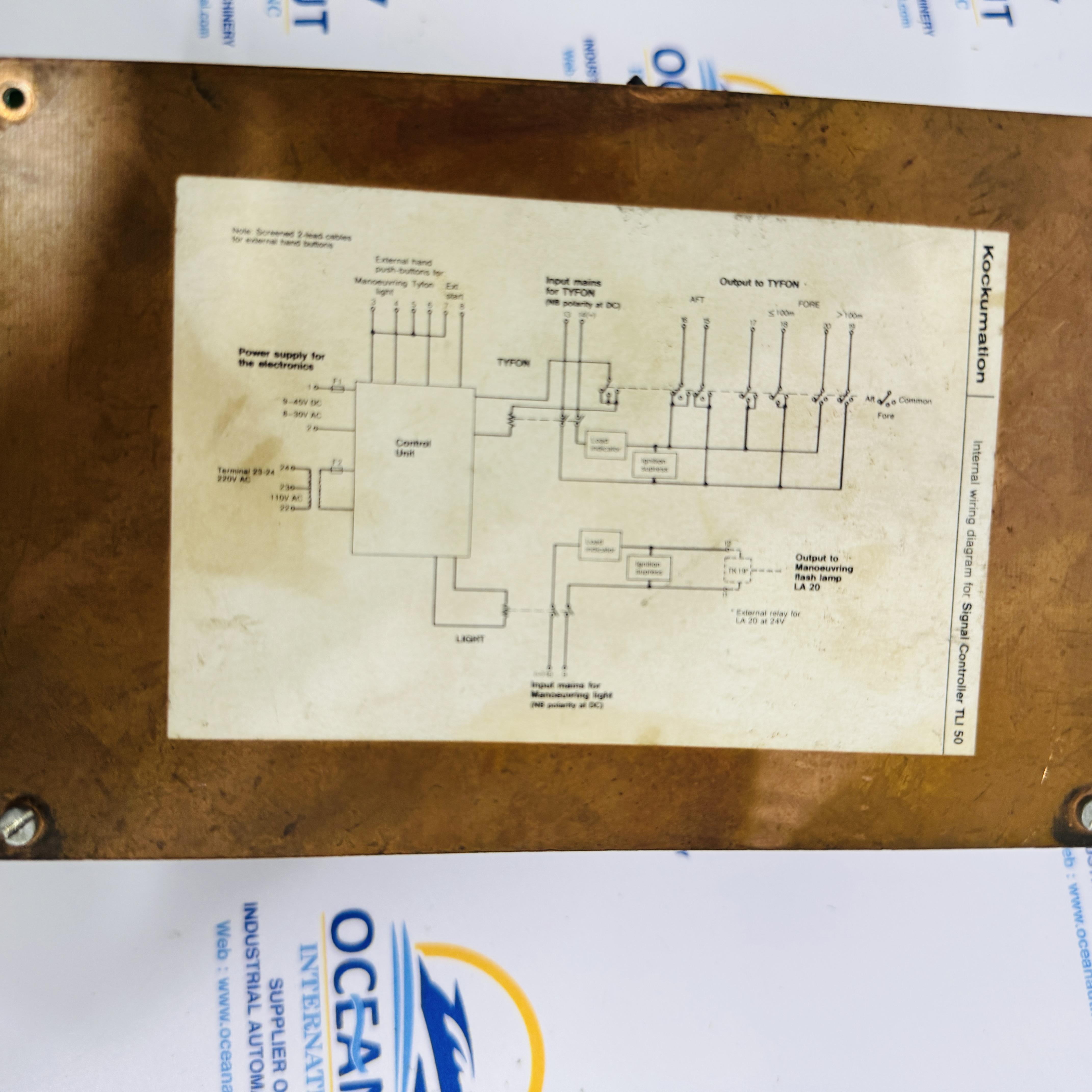 KOCKUM SONICS SIGNAL CONTROLLER TI 51