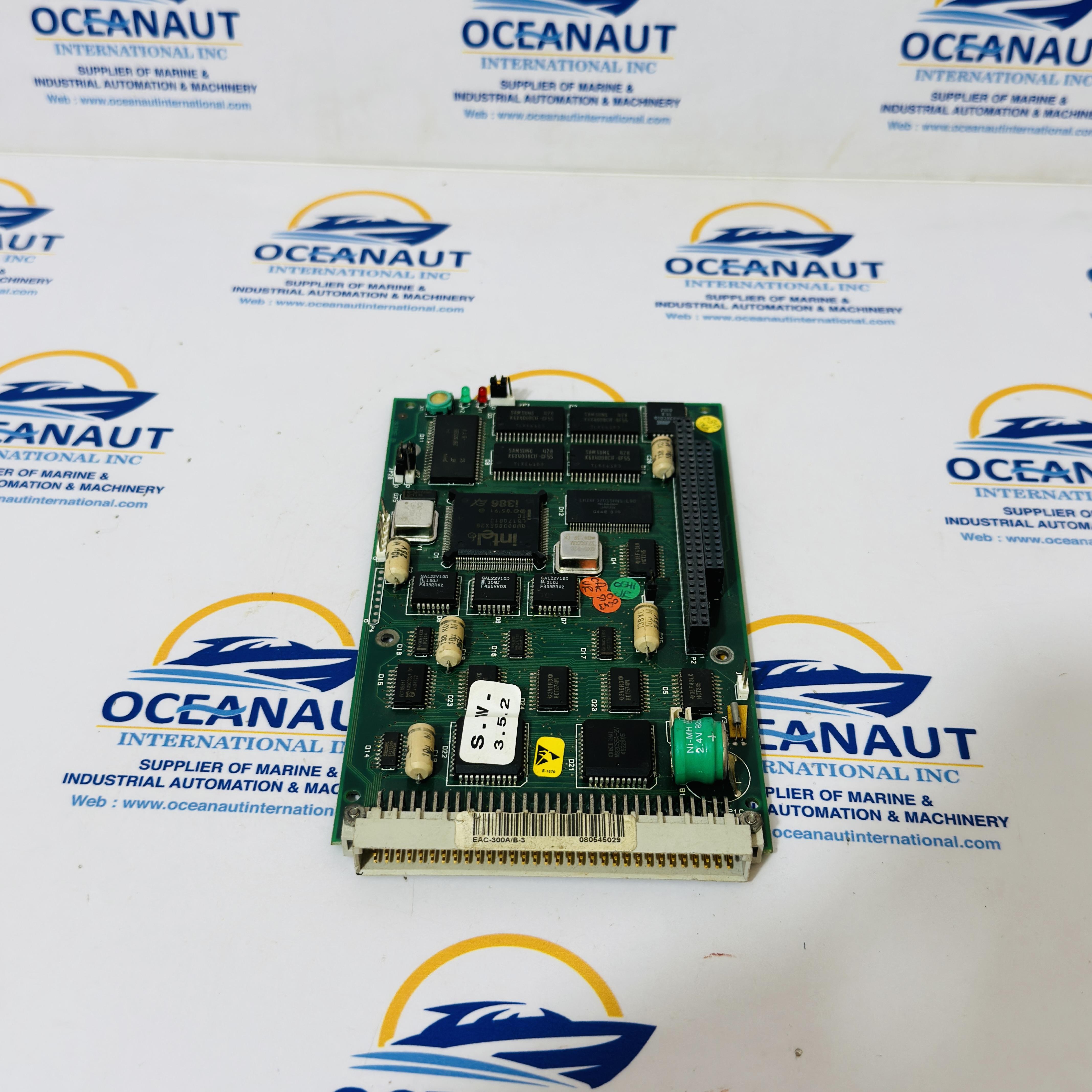 KONGSBERG AUTRONICA EAC-300/B-3 CPU PROCESSOR BOARD