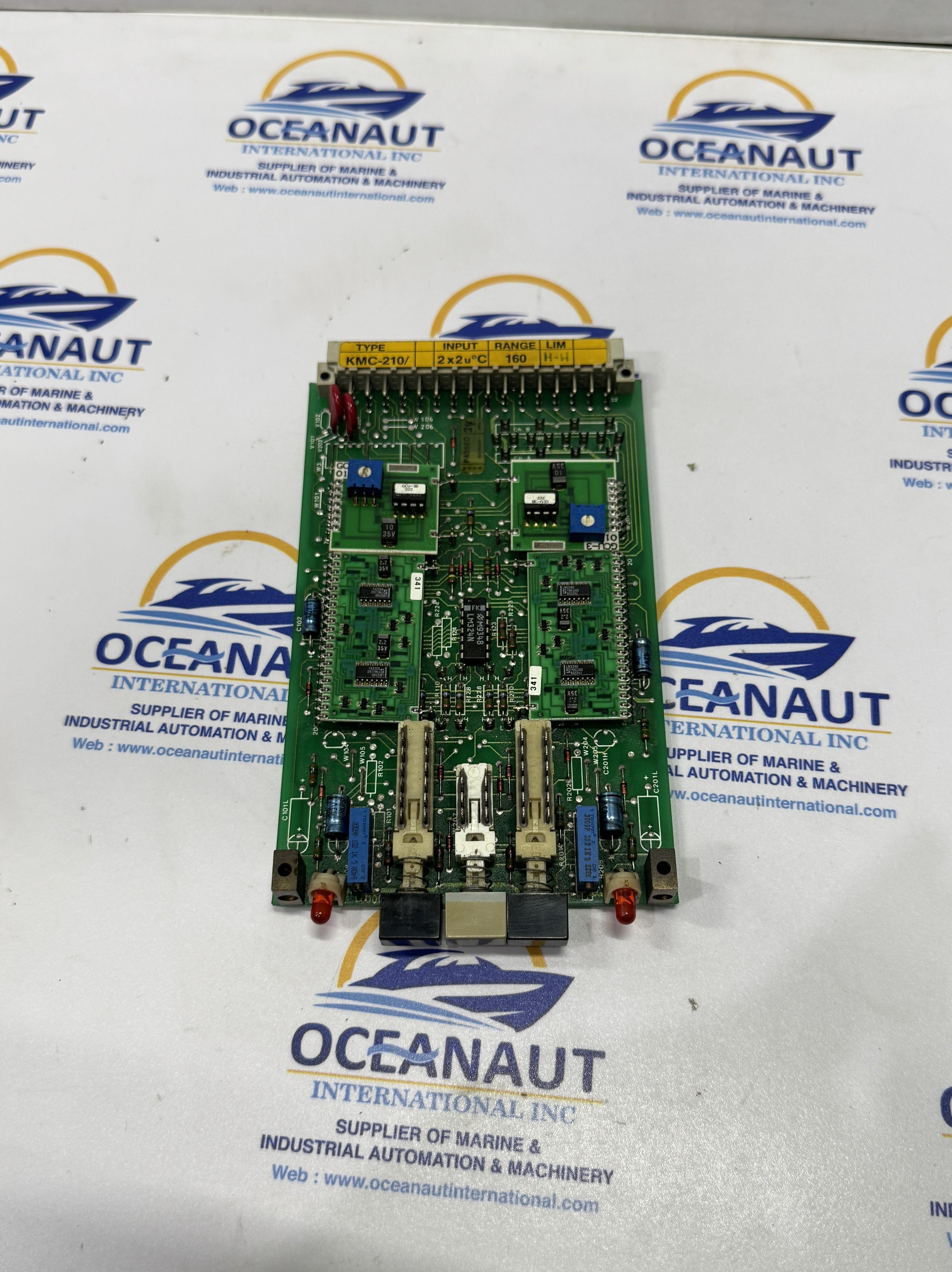 KONGSBERG AUTRONICA KMC-210/2XV C PCB CARD KMC-210
