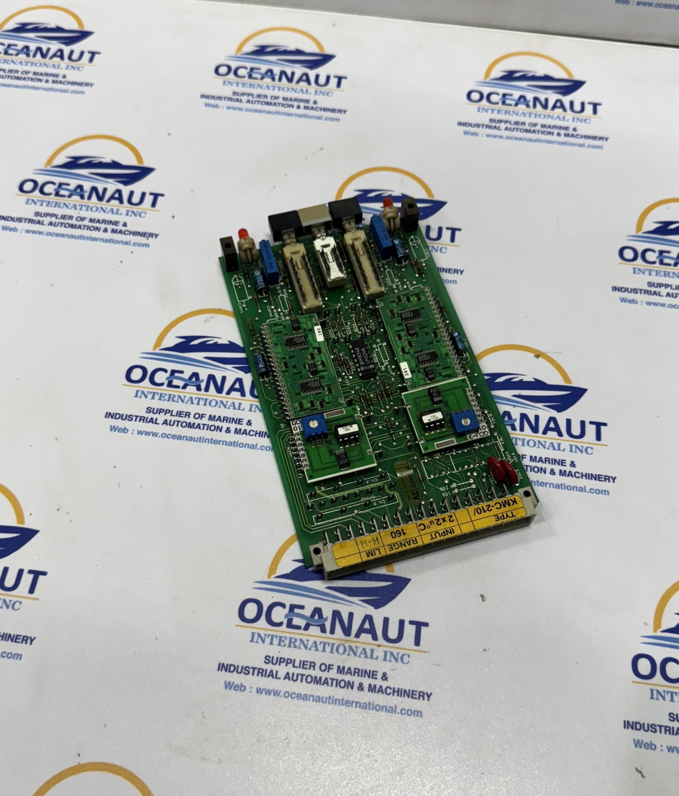 KONGSBERG AUTRONICA KMC-210/2XV C PCB CARD KMC-210