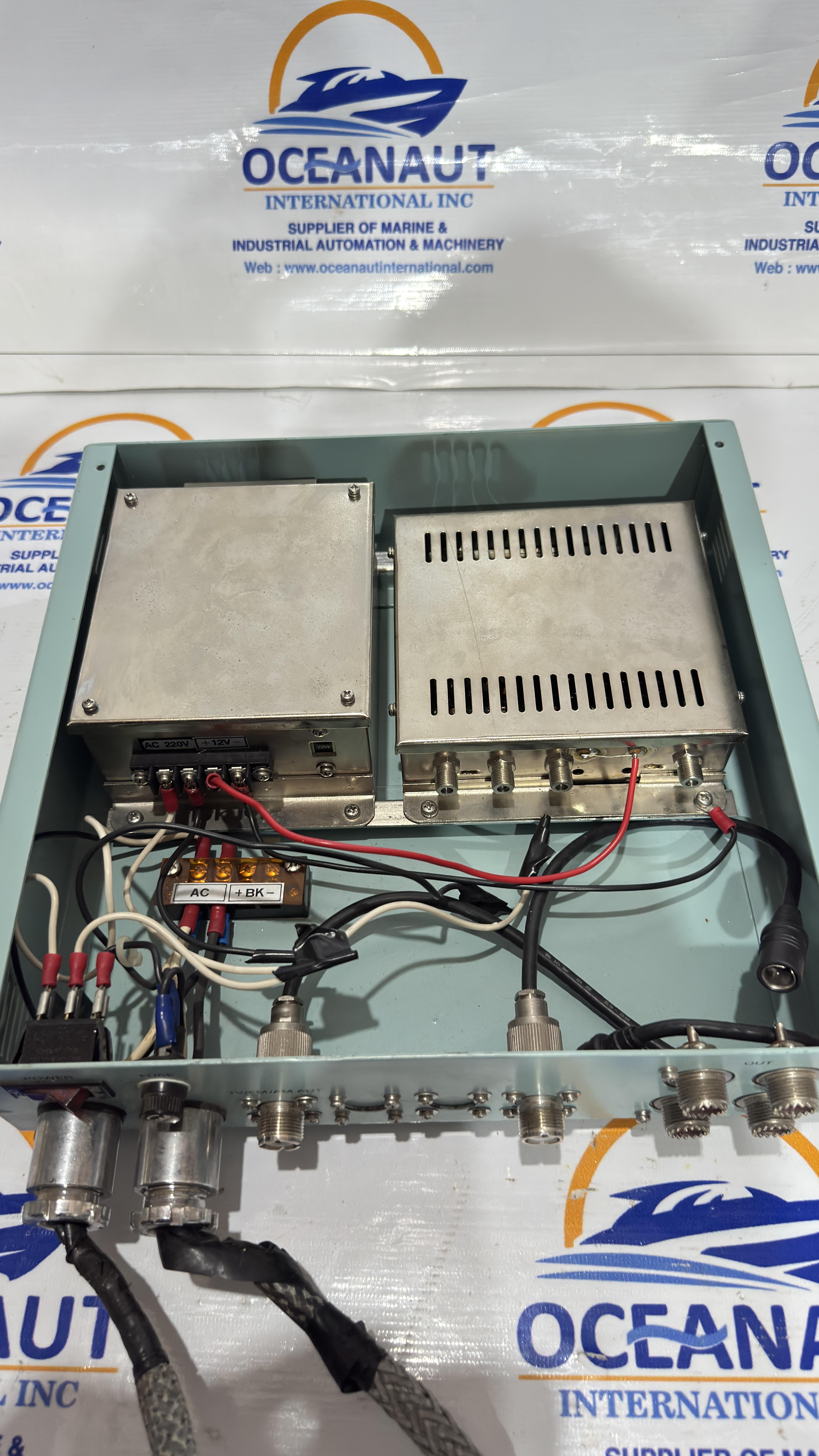 Marine radio cac-953 common aerial system with mp-30 & ps-020