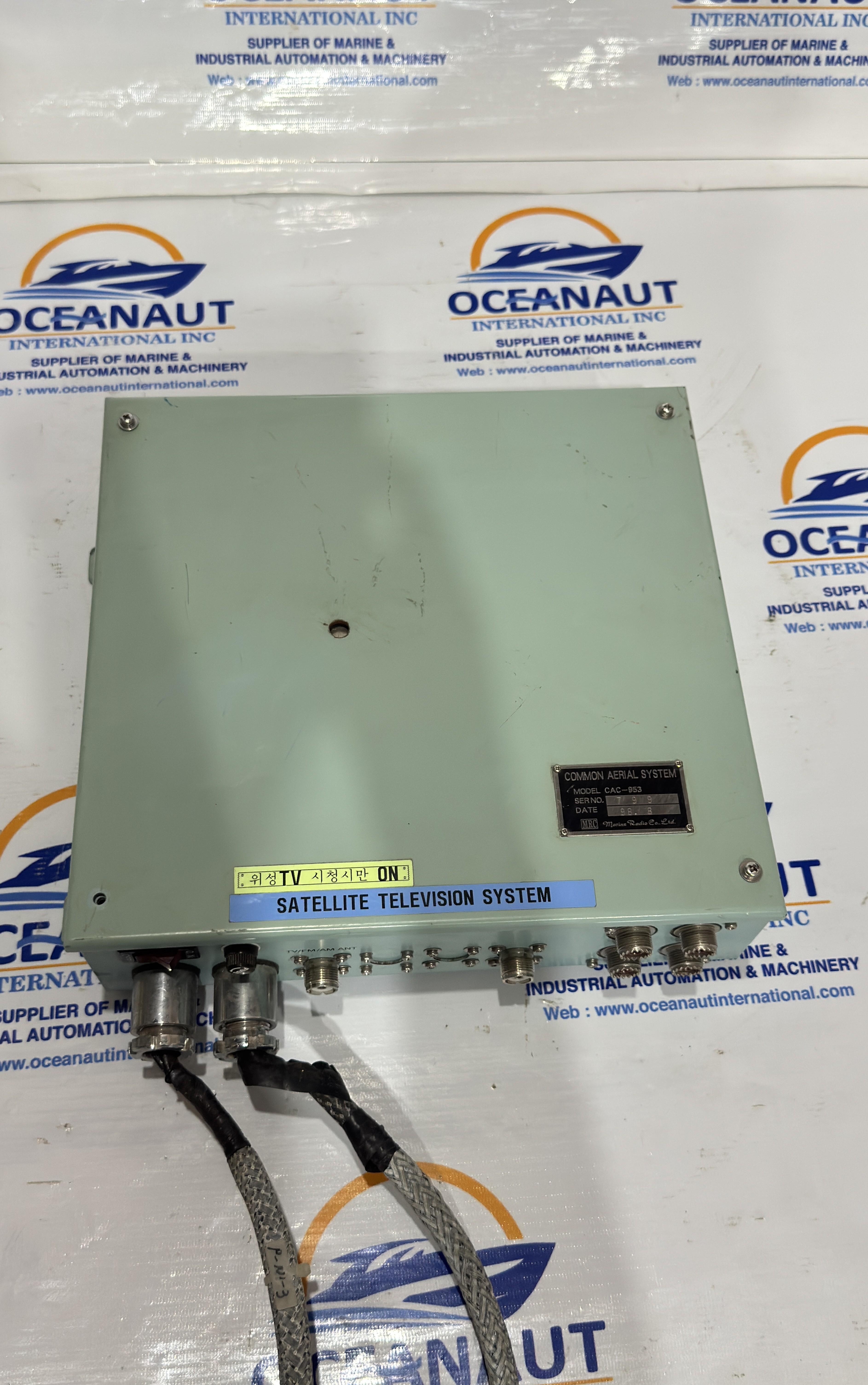 Marine radio cac-953 common aerial system with mp-30 & ps-020