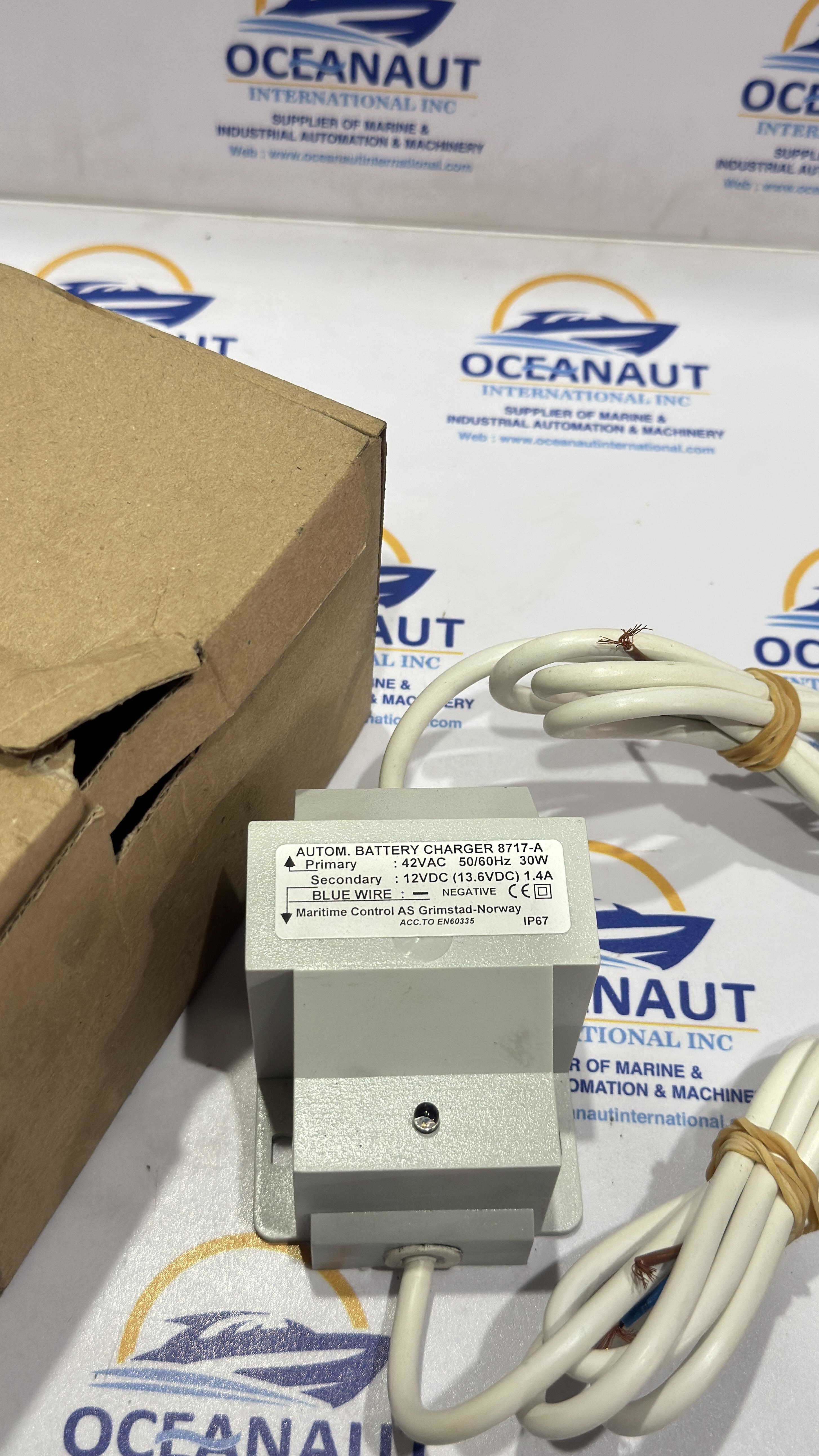 MARITIME CONTROL 8717 A AUTOMATIC BATTERY CHARGER