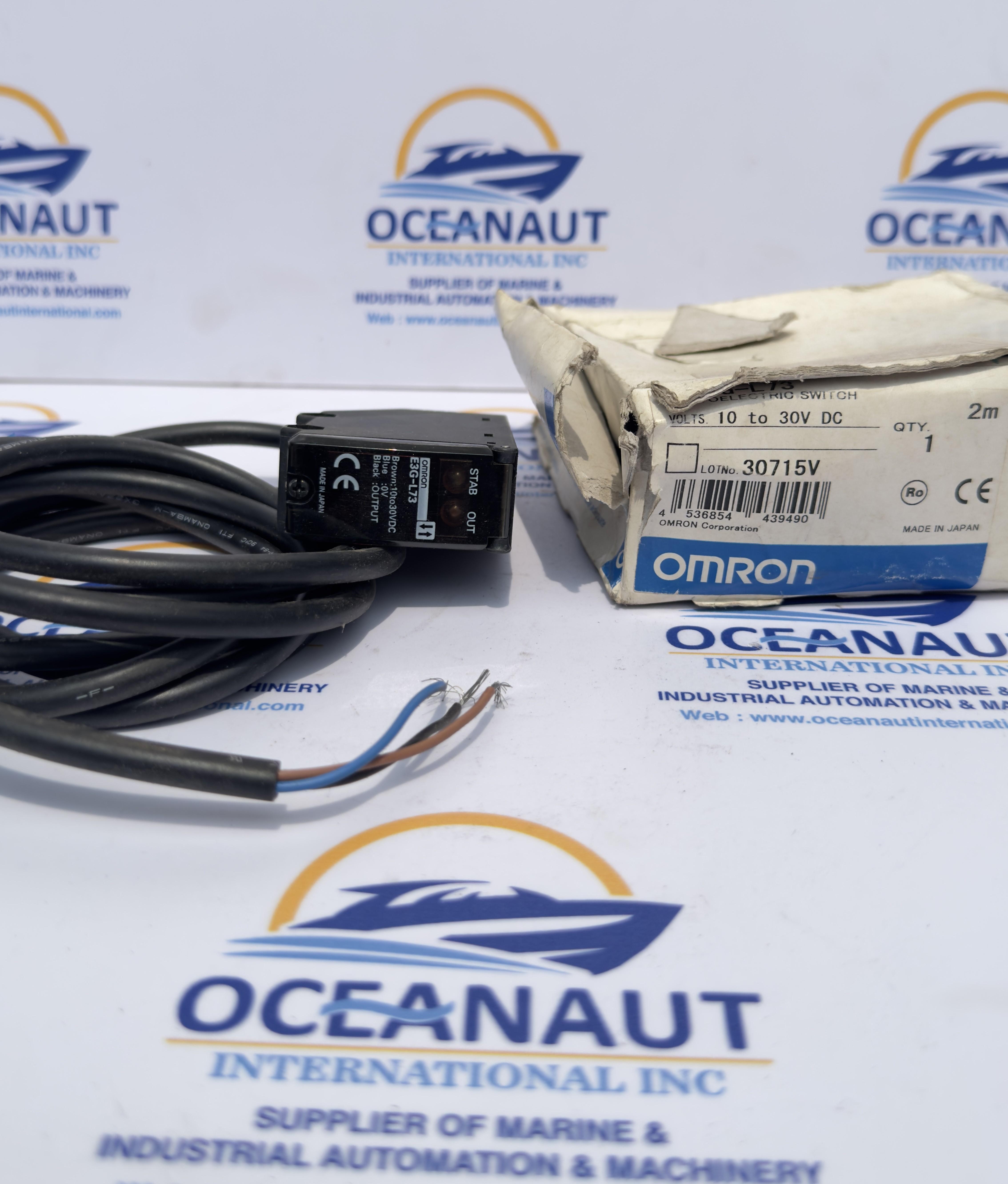 MRON E3G-L73 10-30VDC Photoelectric Switch