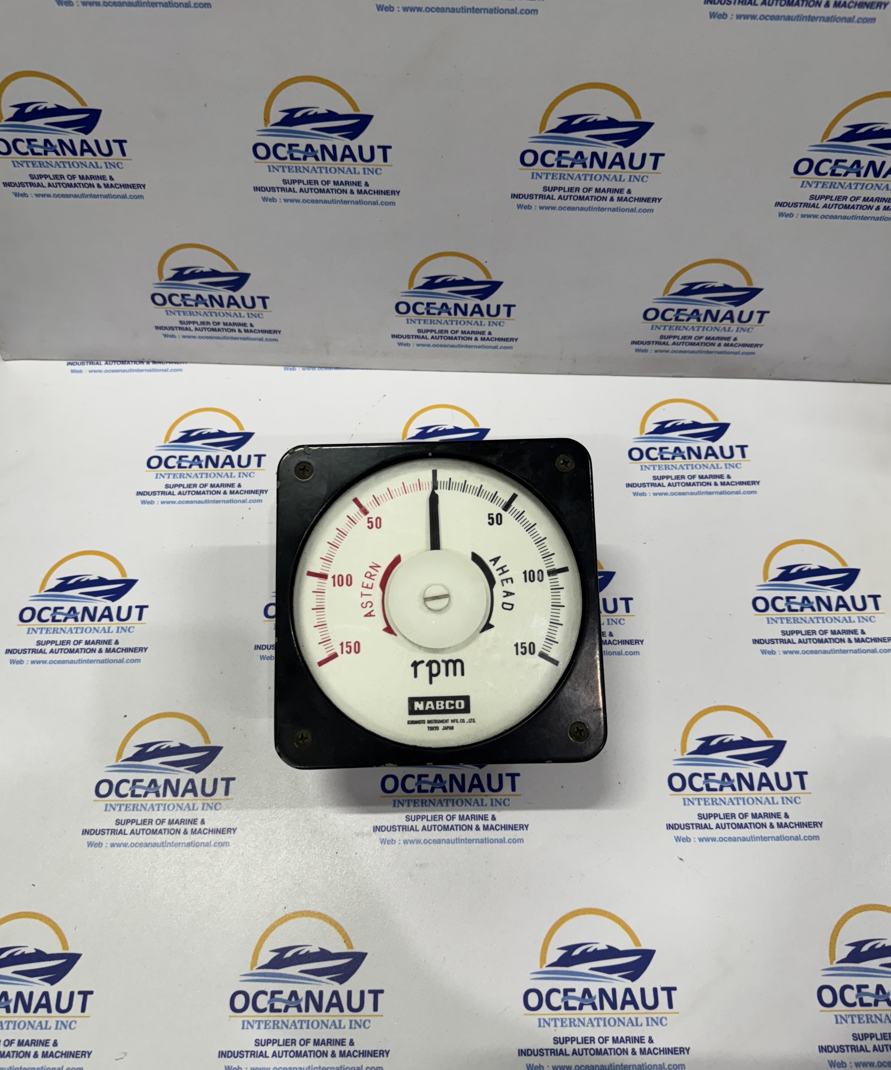 Nabco Ahead 150-0-150-Astern Rpm Meter