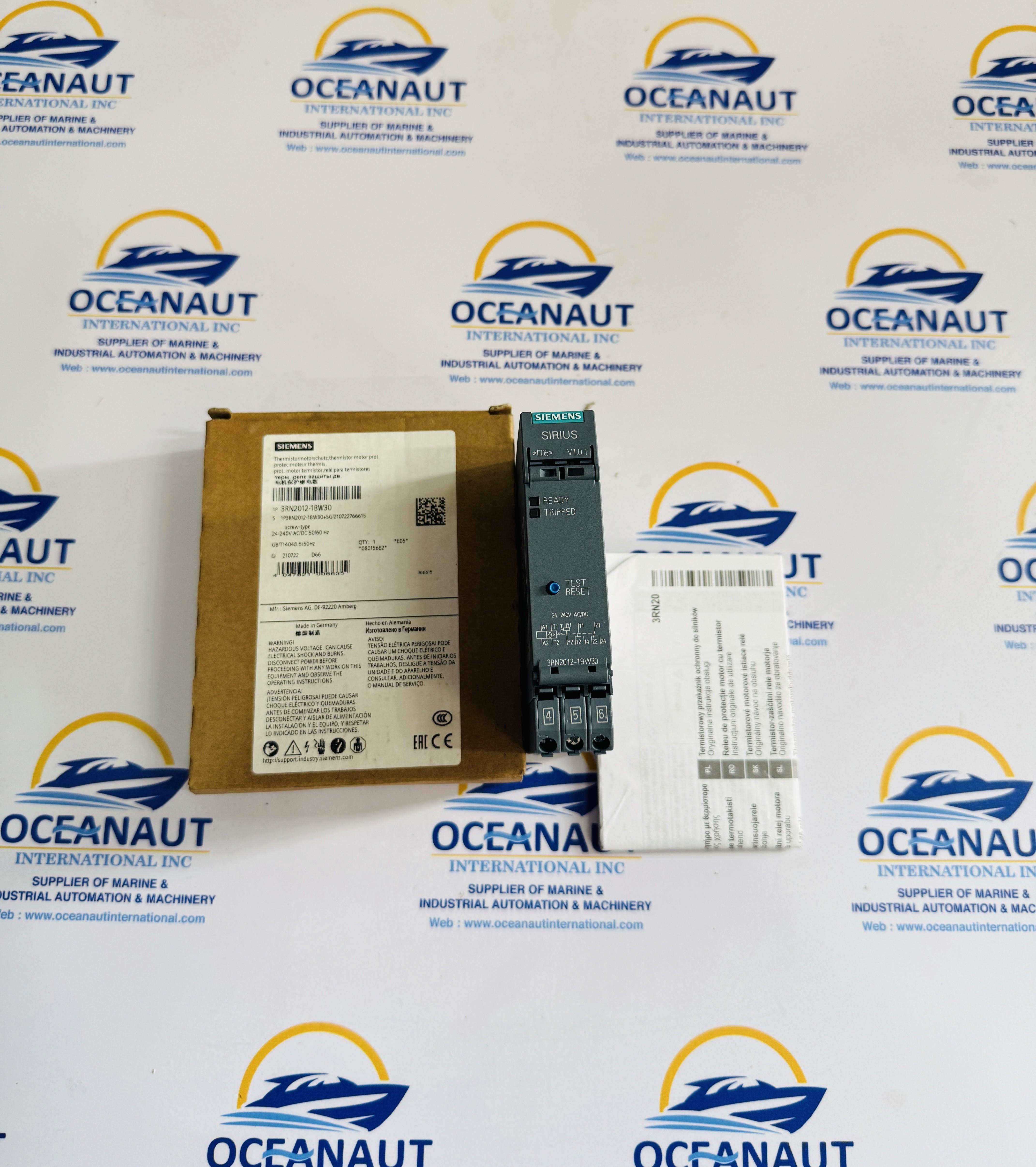 NEW SIEMENS Motor Protection Relay 3RN2012-1BW30