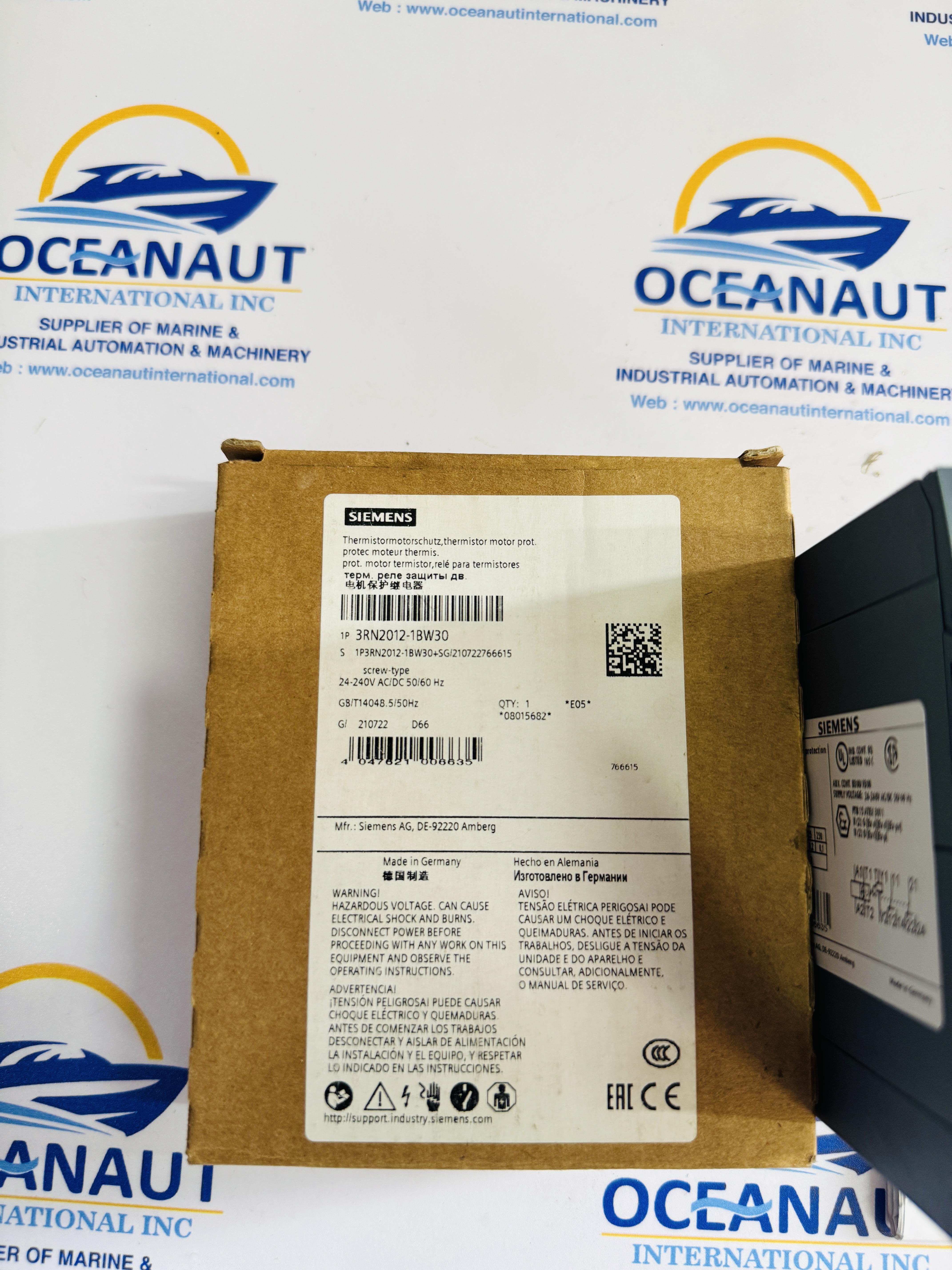 NEW SIEMENS Motor Protection Relay 3RN2012-1BW30