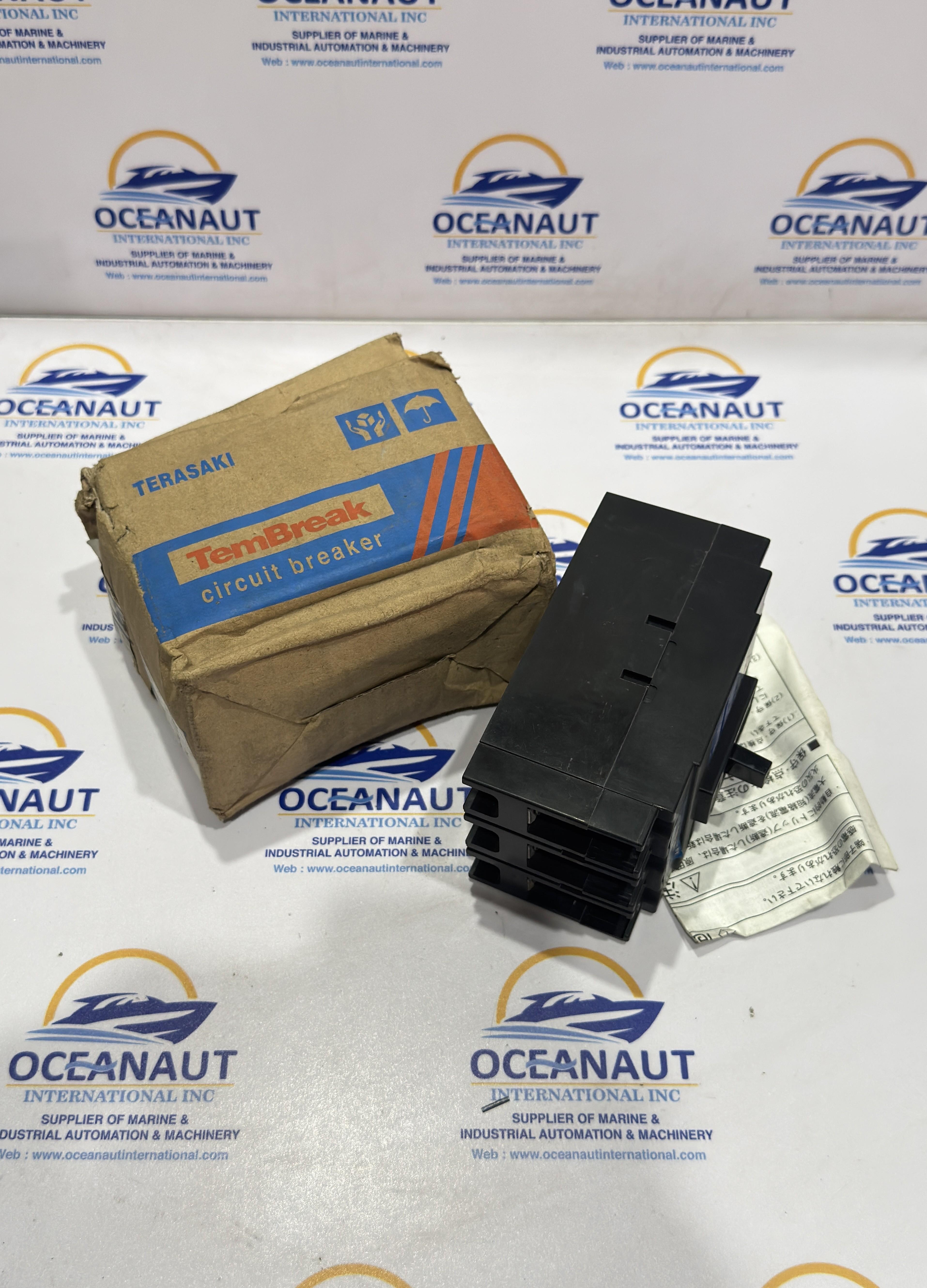 NEW Terasaki Electric XE100NS Circuit Breaker 3 Pole AC220V 25KV