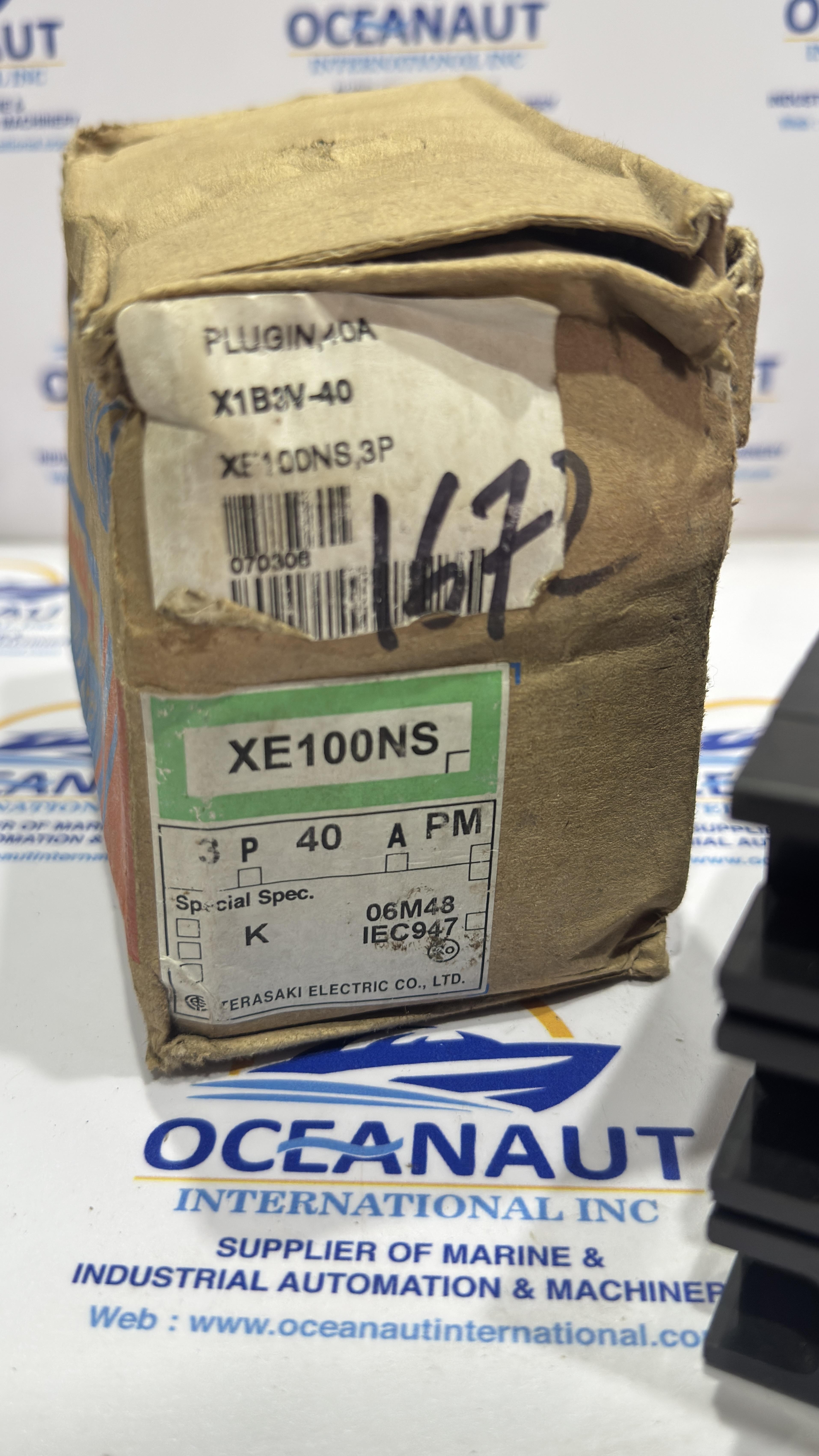 NEW Terasaki Electric XE100NS Circuit Breaker 3 Pole AC220V 25KV