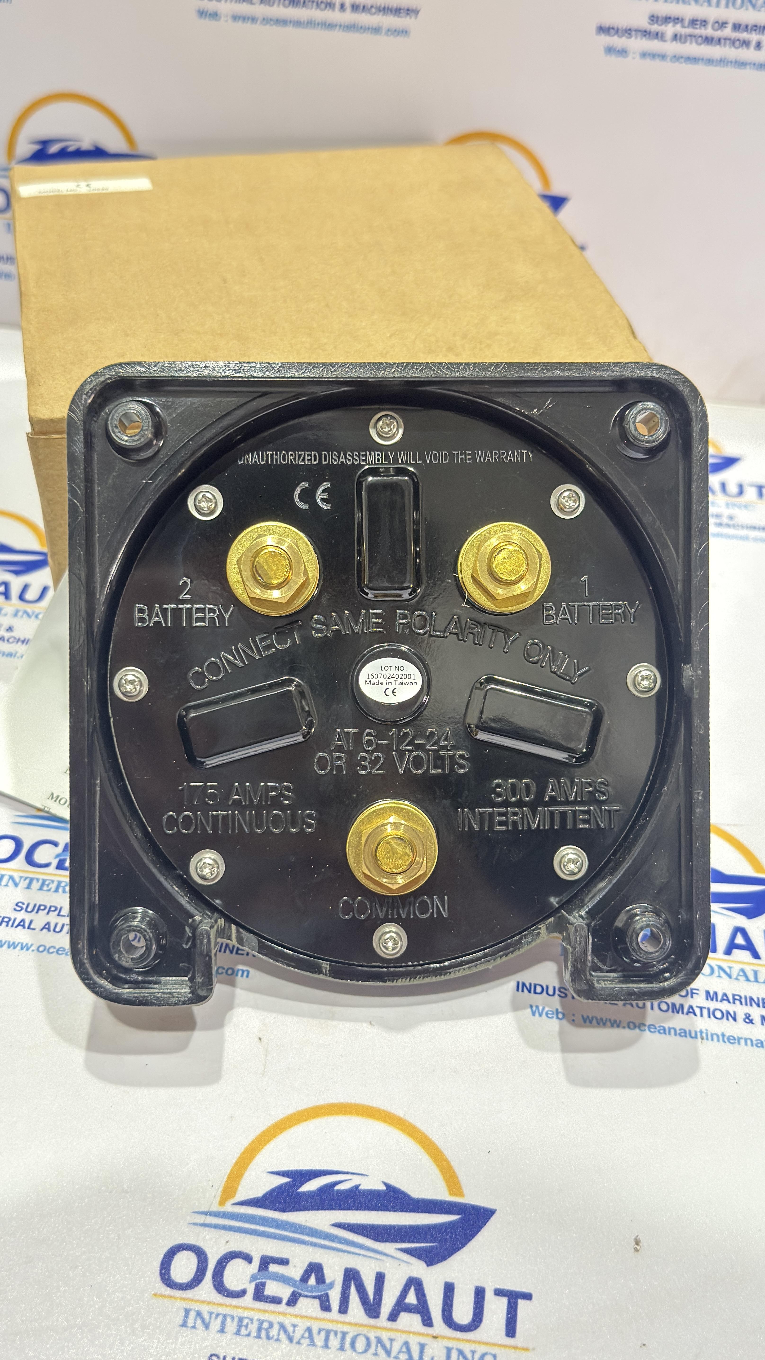 NEW TMC BATTERY SELECTOR SWITCH DUAL 12V/24V