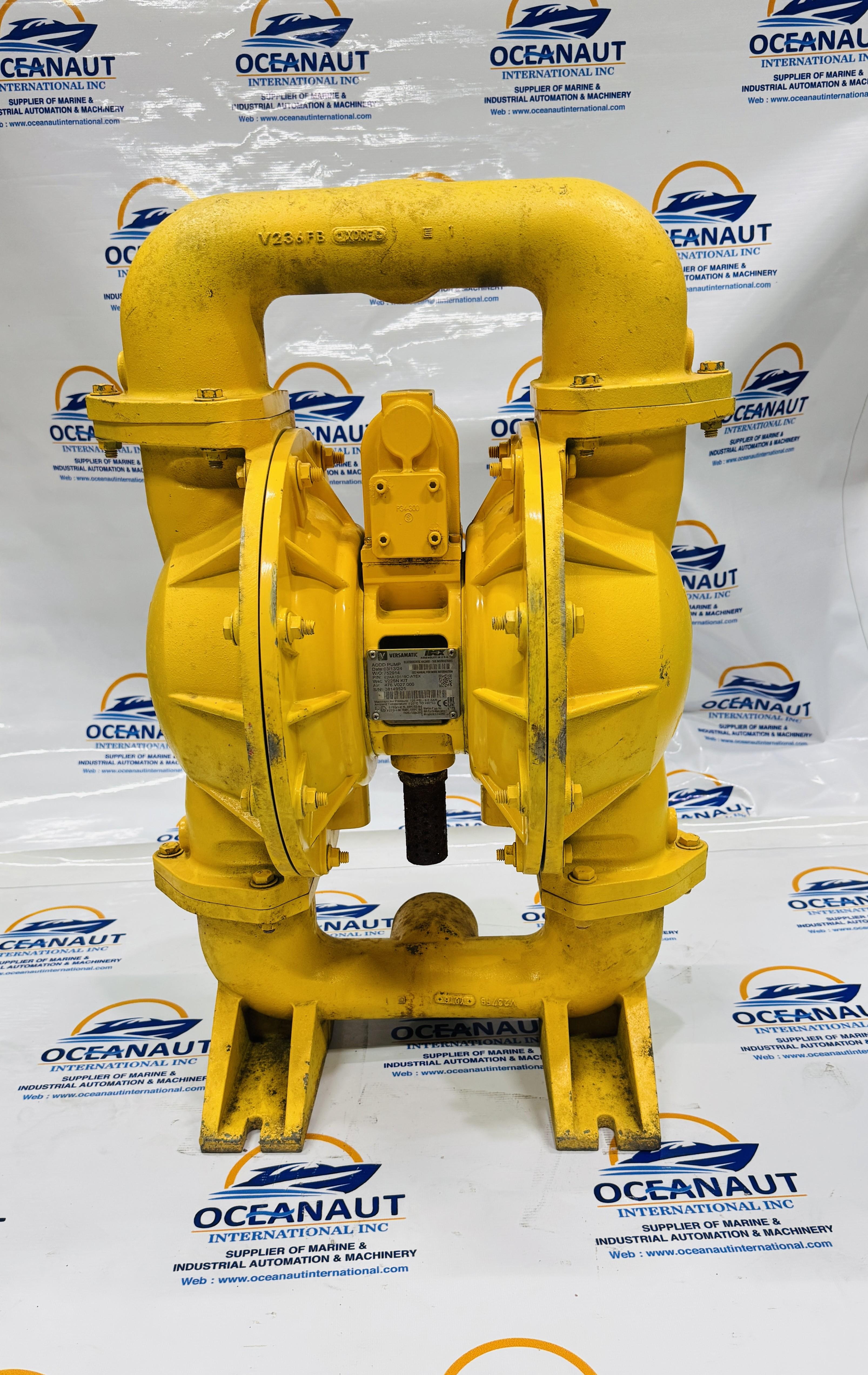 NEW VERSAMATIC ALUMINIUM DIAPHRAGM PUMP 2