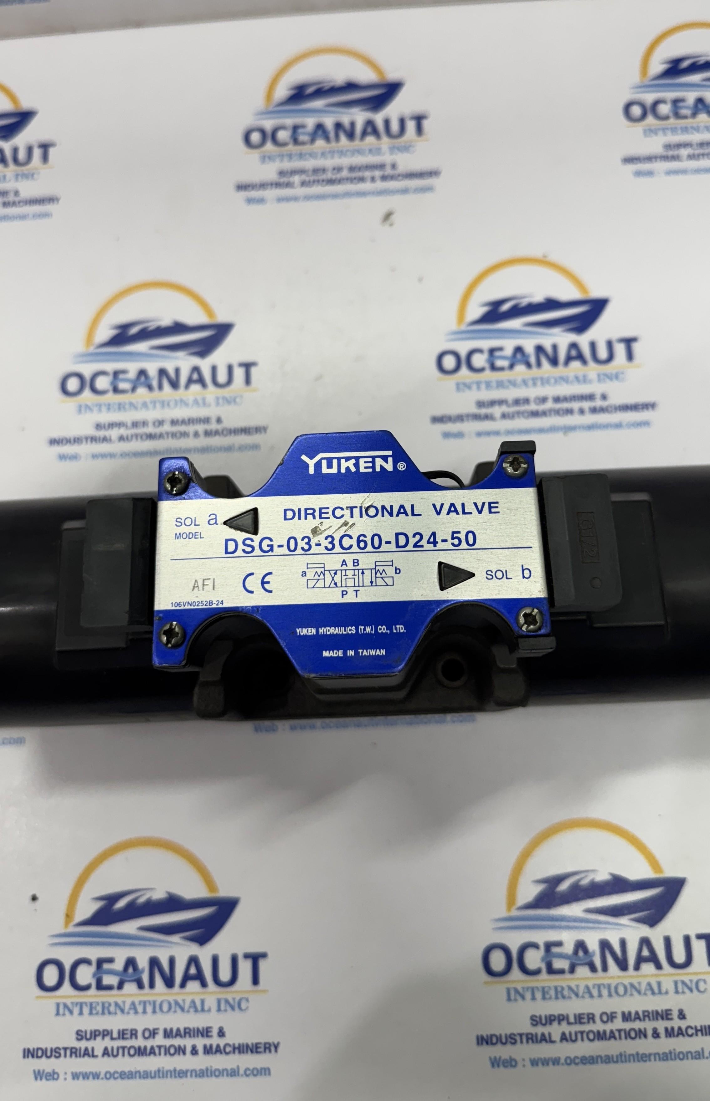 NEW YUKEN DSG-03-3C60-D24-50 Hydraulic Solenoid Valve