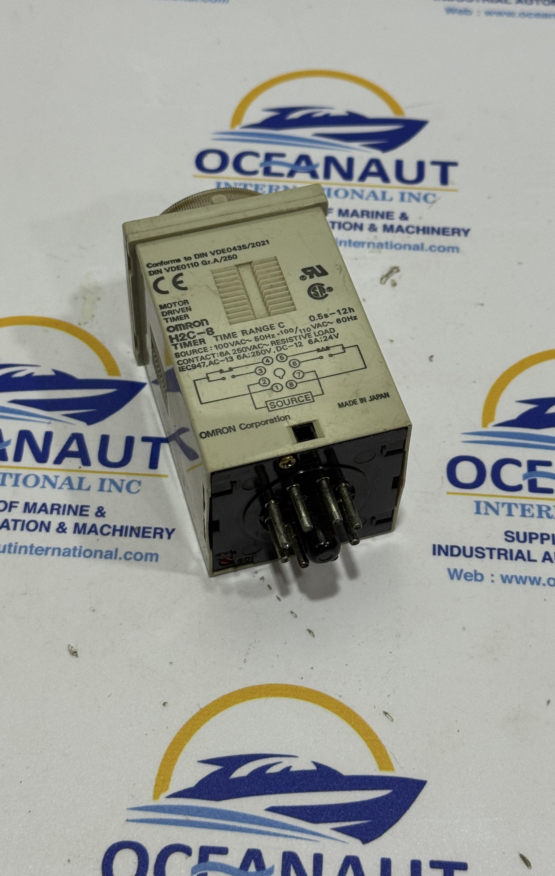 Omron H2C-8 Motor Driven Timer 12S-12HC