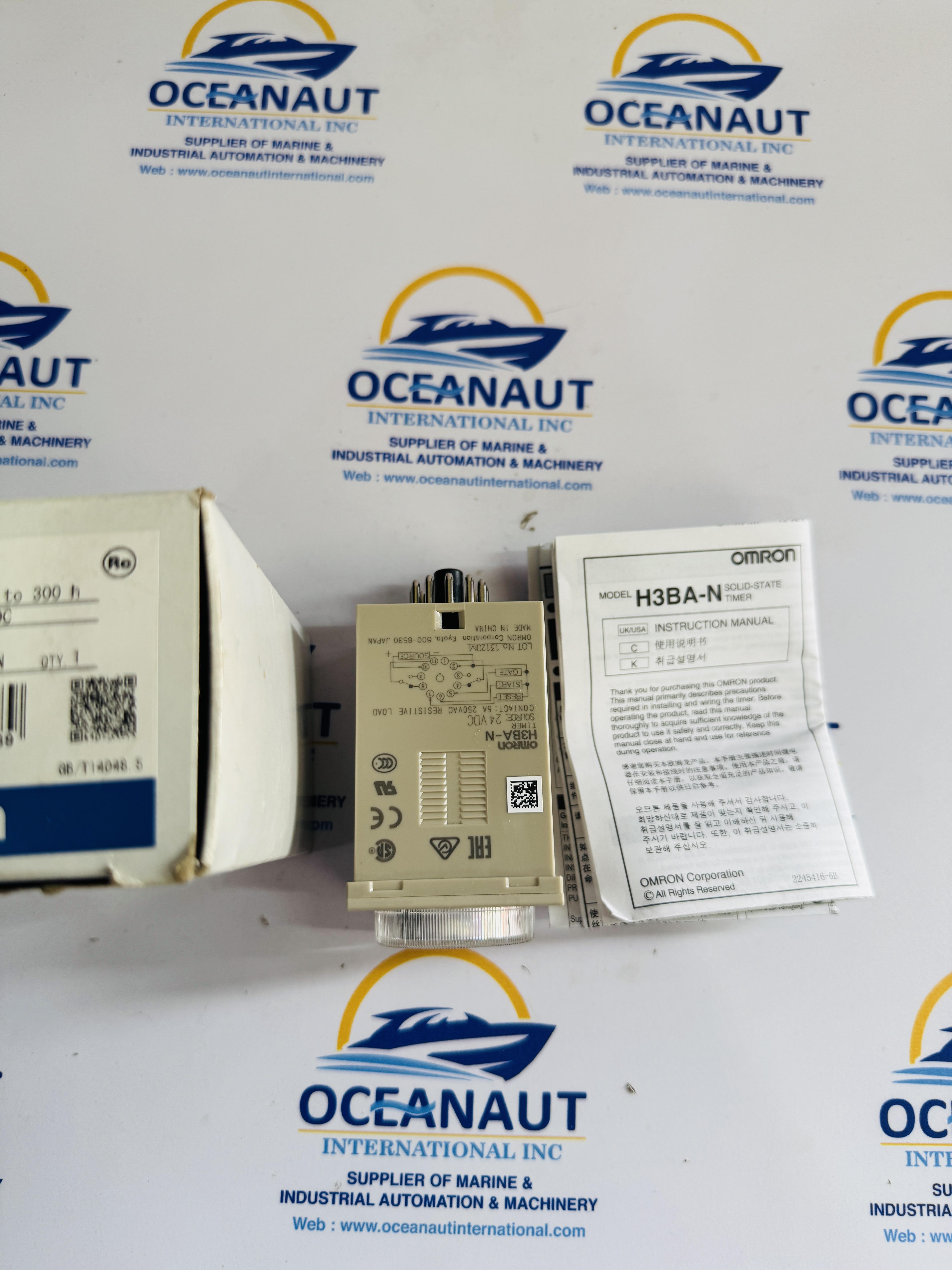 OMRON H3BA-N Timer 1.2 S TO 300 H min 24VDC