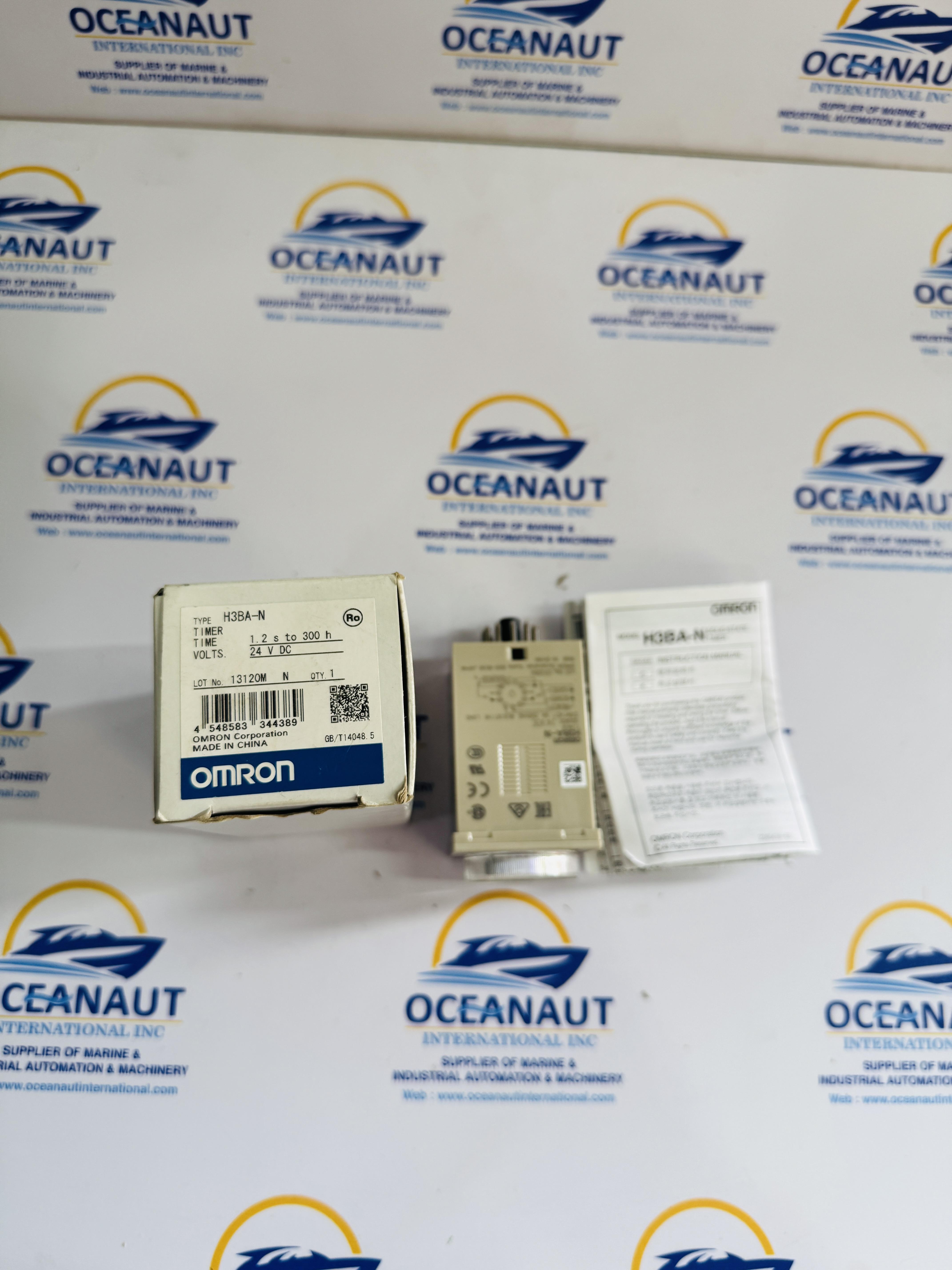 OMRON H3BA-N Timer 1.2 S TO 300 H min 24VDC