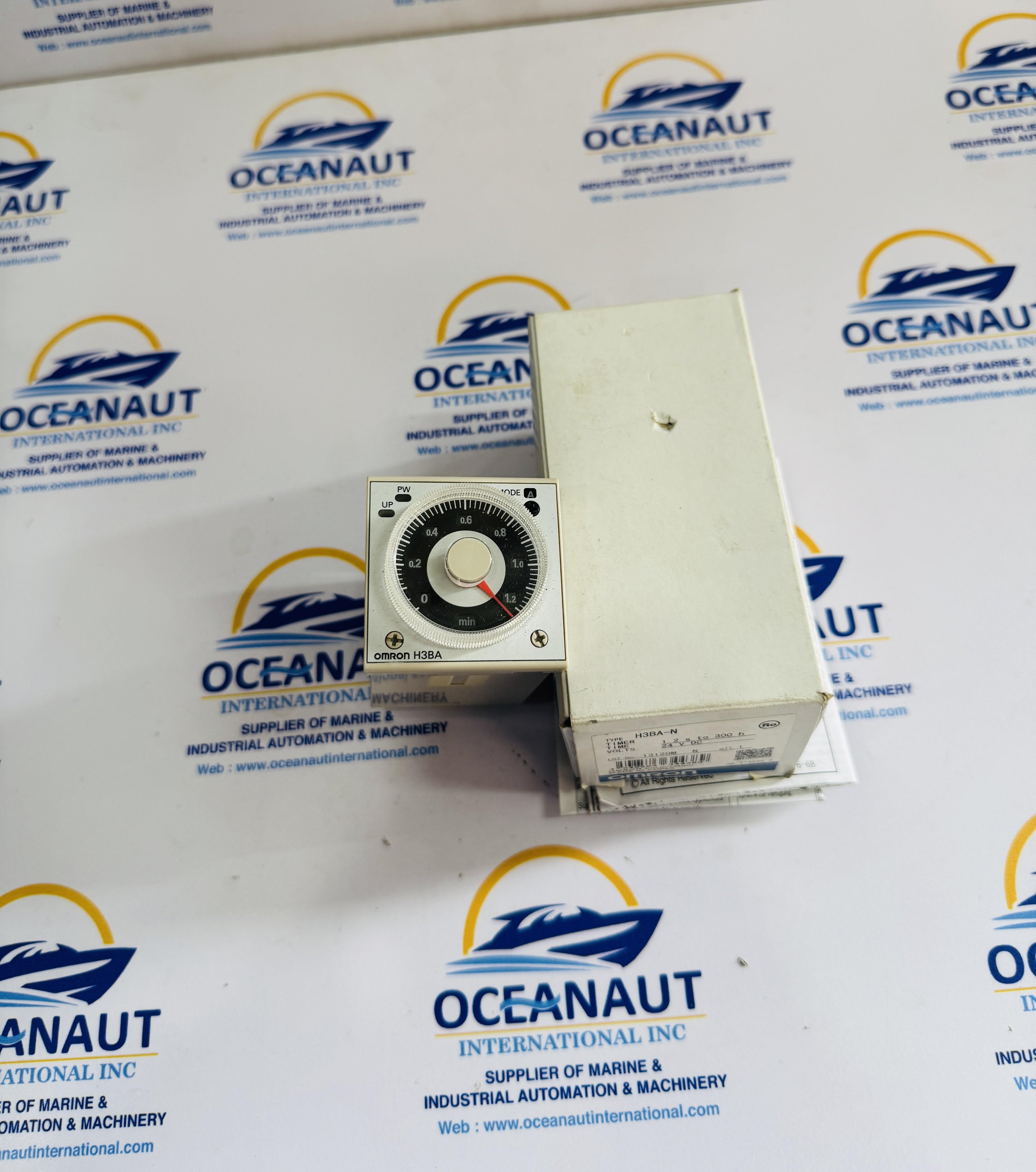 OMRON H3BA-N Timer 1.2 S TO 300 H min 24VDC