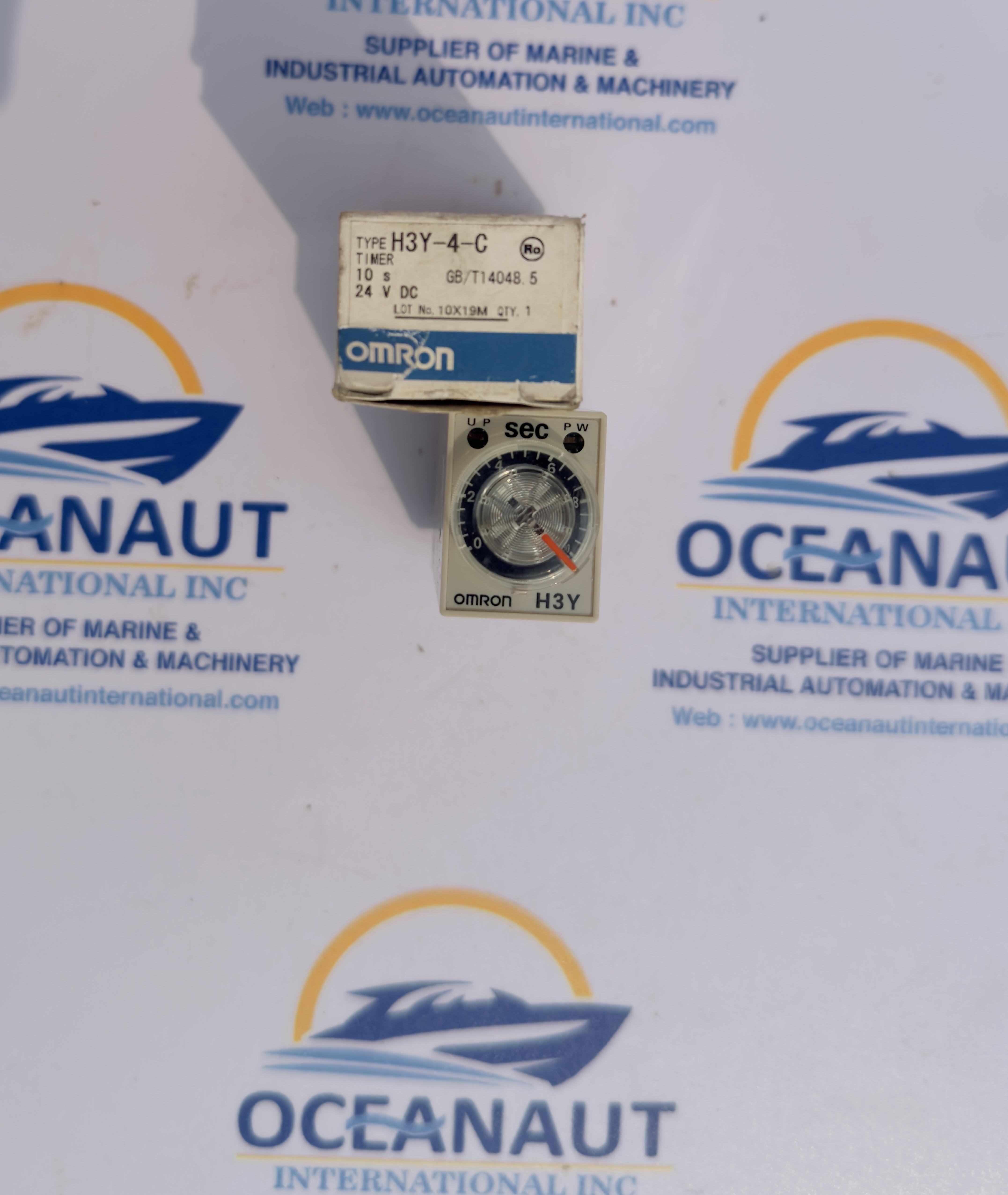 OMRON H3Y-4-C Solid-State Timer Plug-In Terminal 14-Pin 24VAC